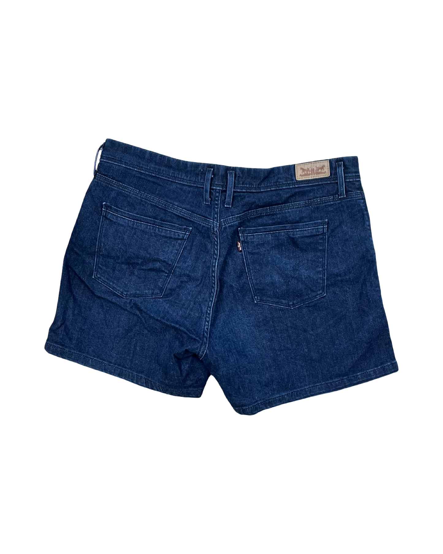 Shorts By Levis In Blue Denim, Size:14
