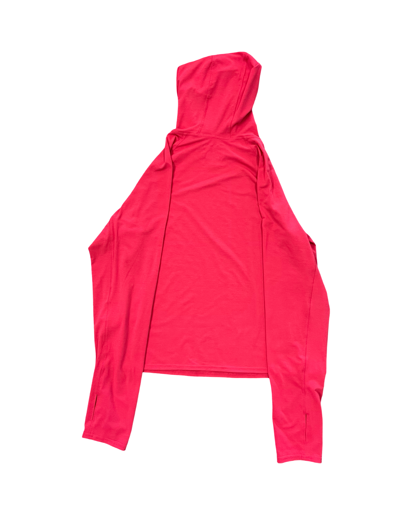 Athletic Top Ls Hoodie By The North Face In Pink, Size:L