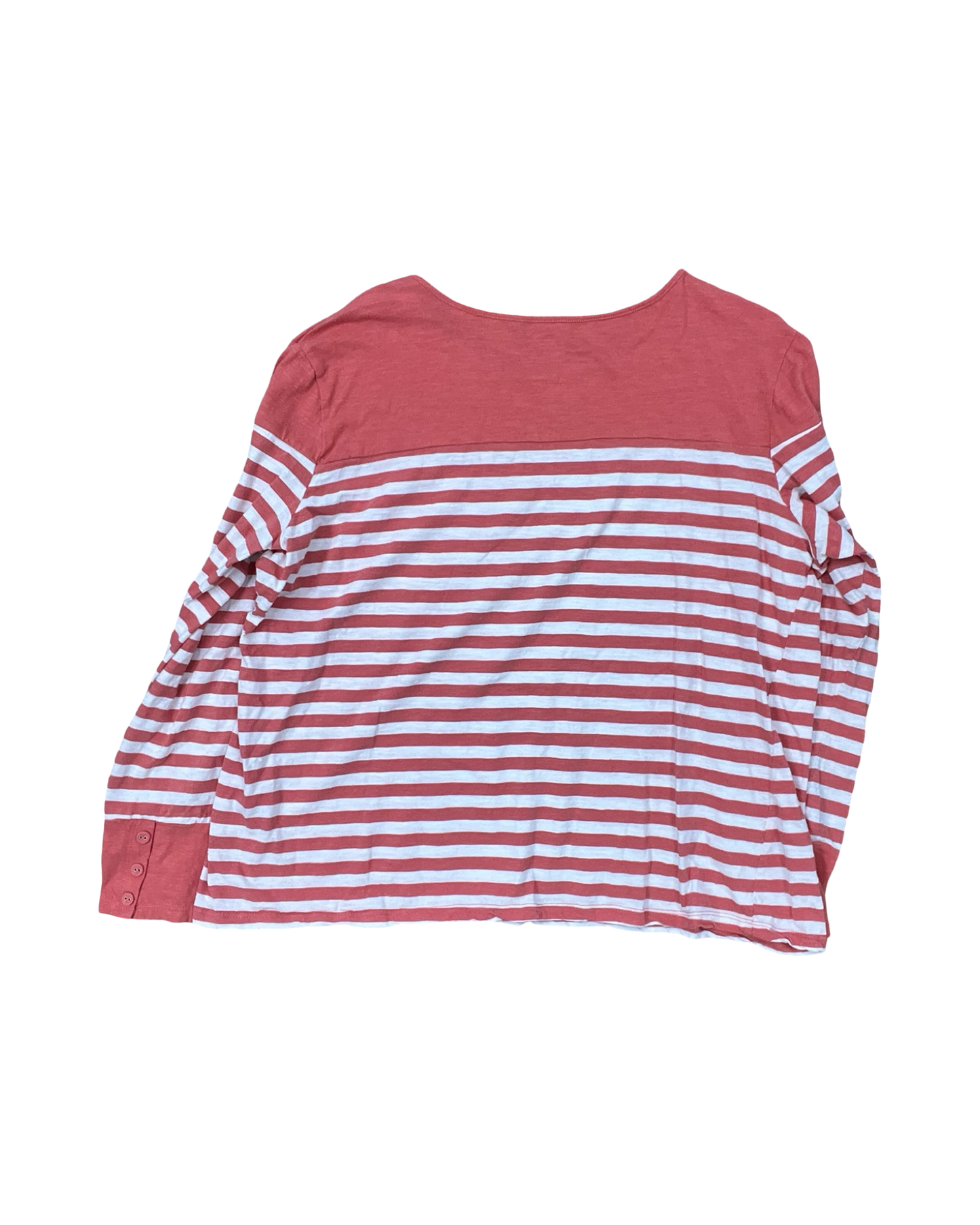 Top Ls By St Johns Bay In Orange & White, Size:1X