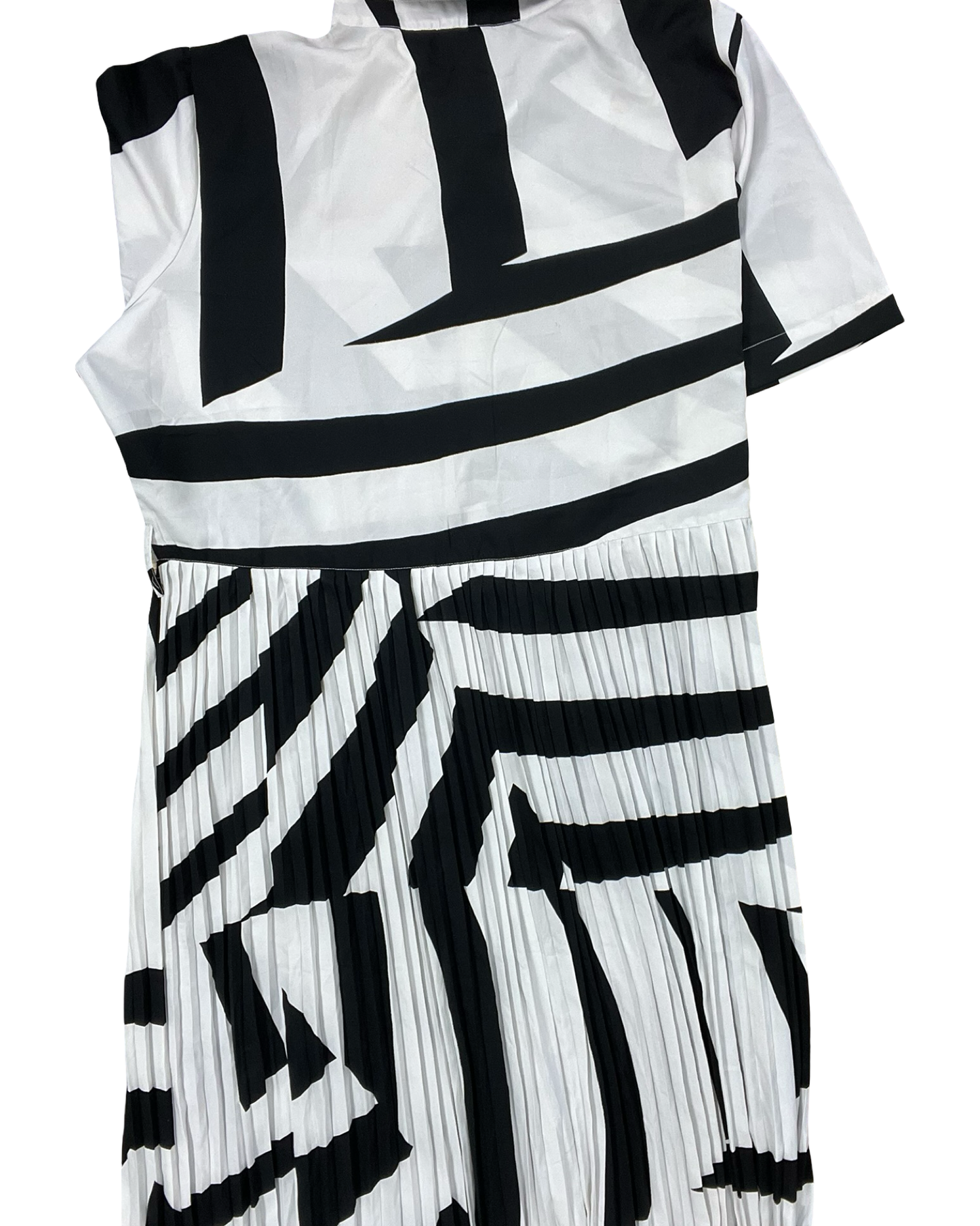 Dress Casual Maxi By Clothes Mentor In Black & White, Size:3