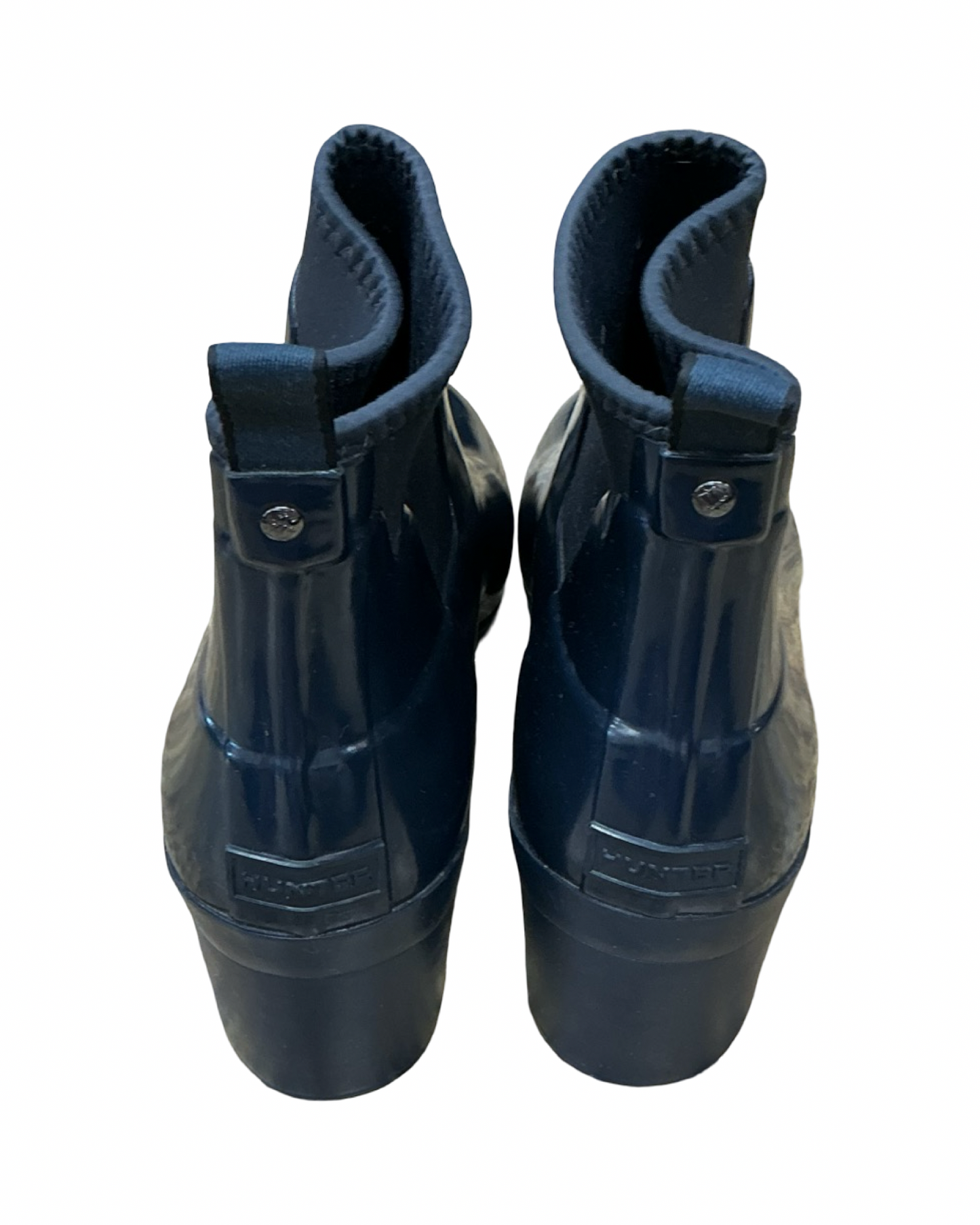 Boots Rain By Hunter In Navy, Size:9