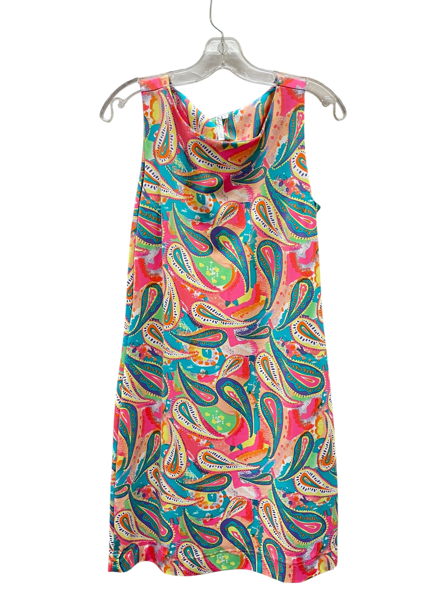 Dress Casual Midi By Lulu B In Multi, Size:S