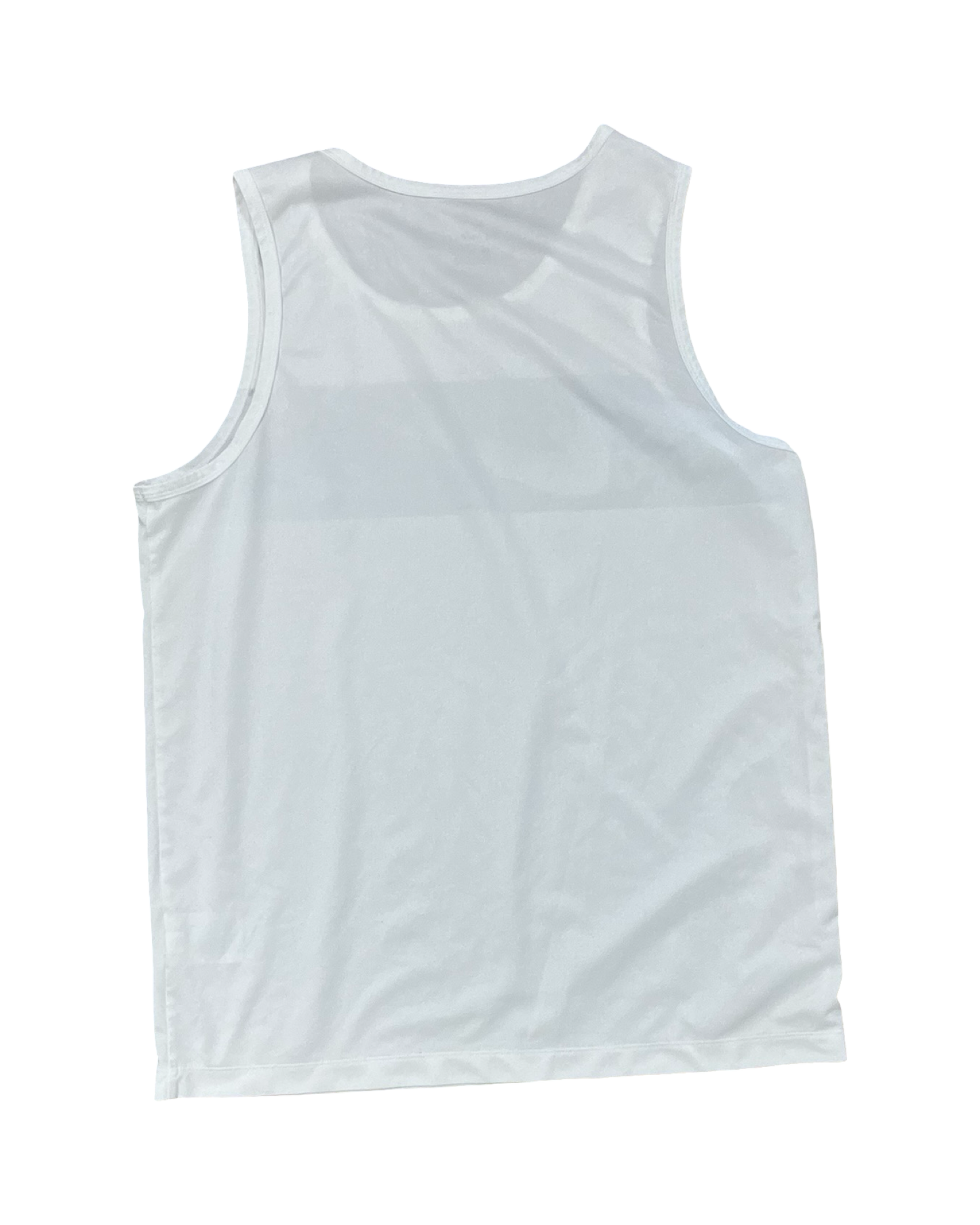Athletic Tank Top By Nike In White, Size:L