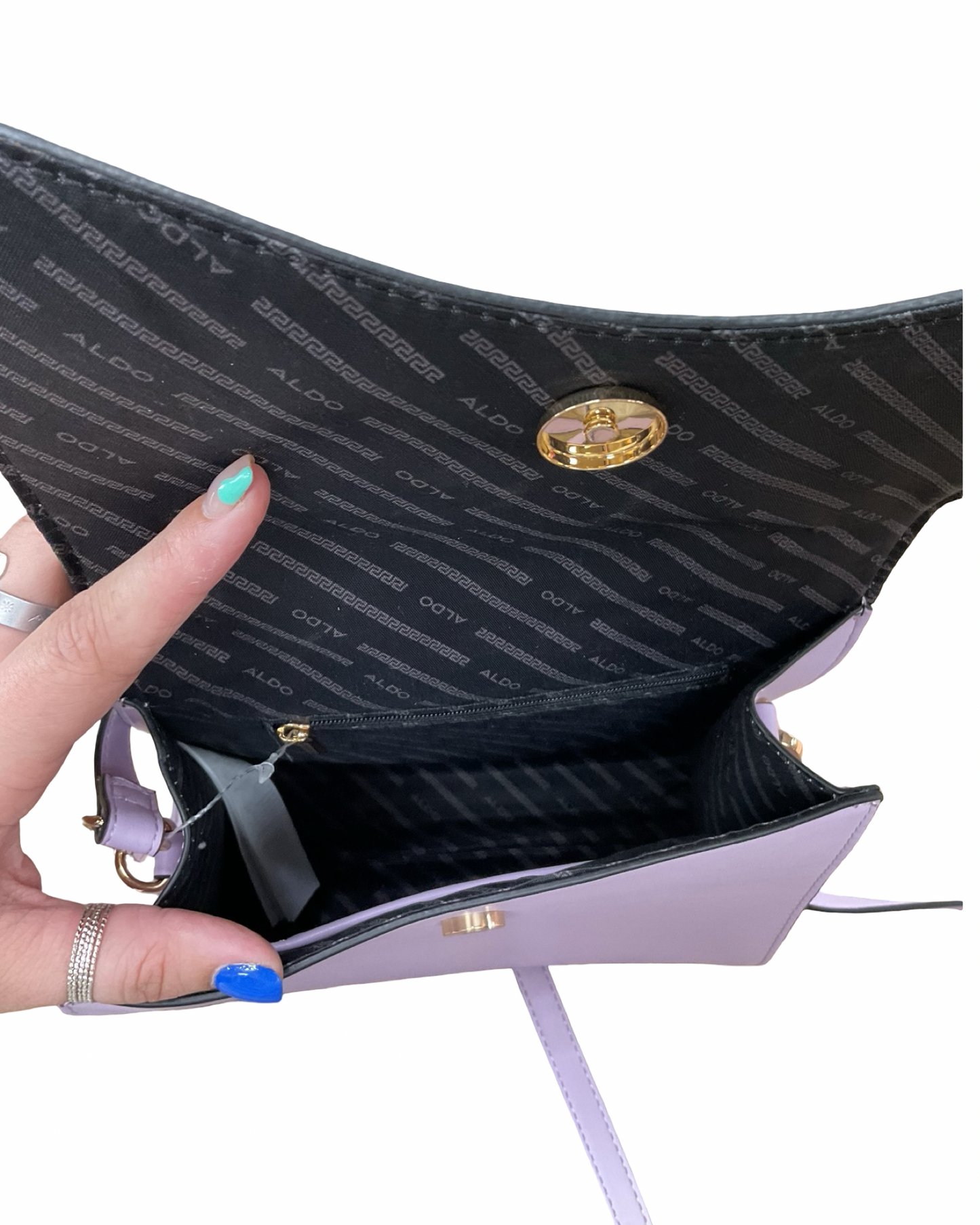 Crossbody By Aldo In Purple, Size:Medium