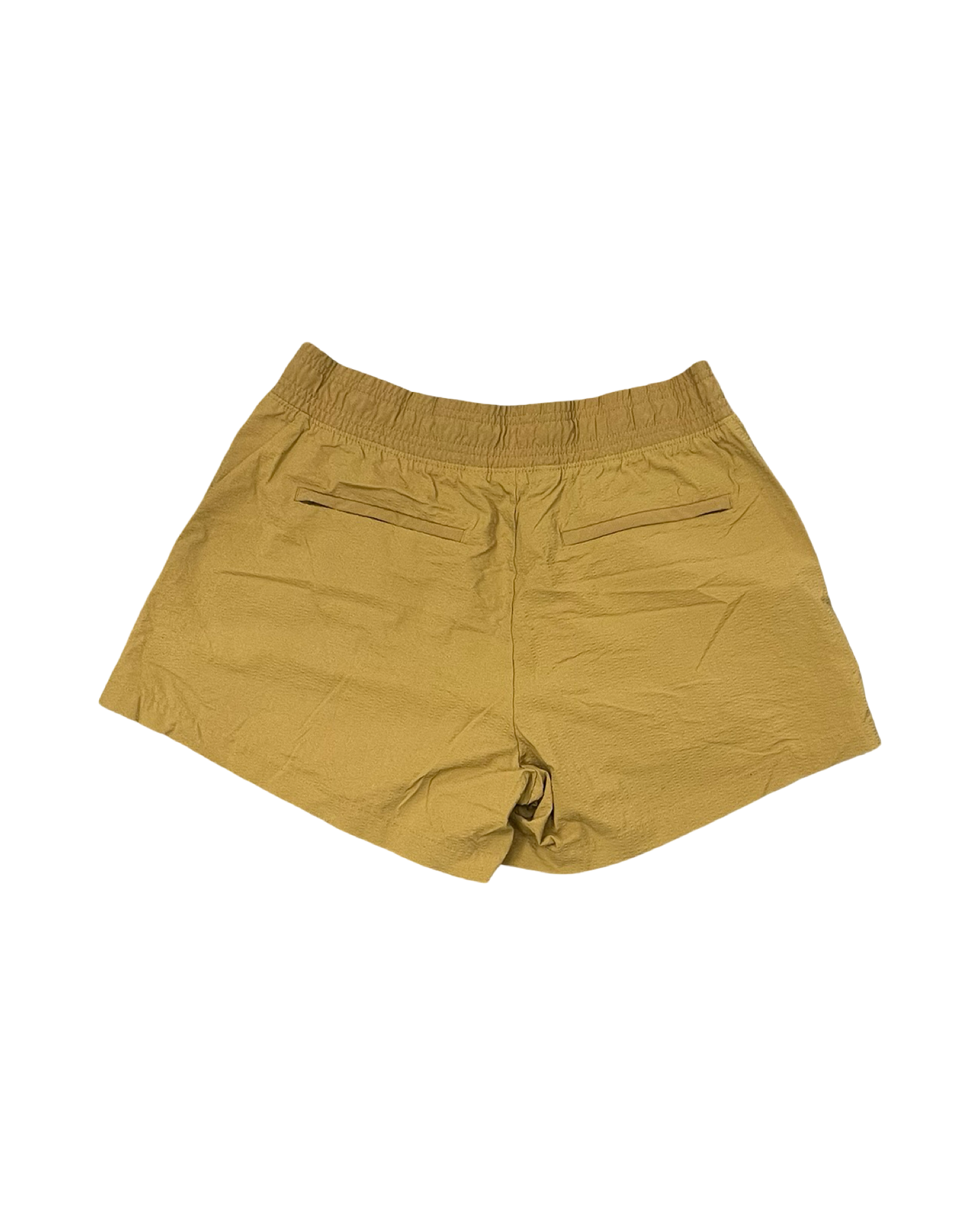 Athletic Shorts By Athleta In Gold, Size:S