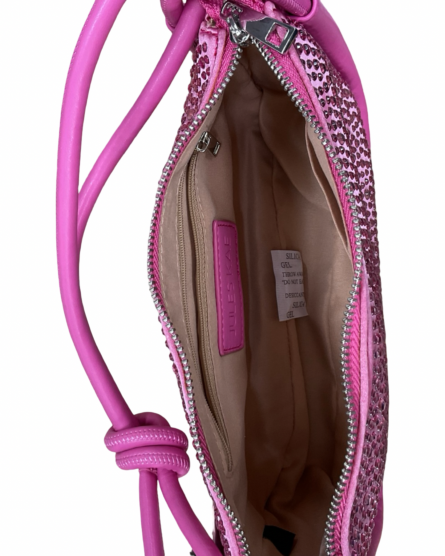 Handbag By Jules Kae In Pink, Size:Medium