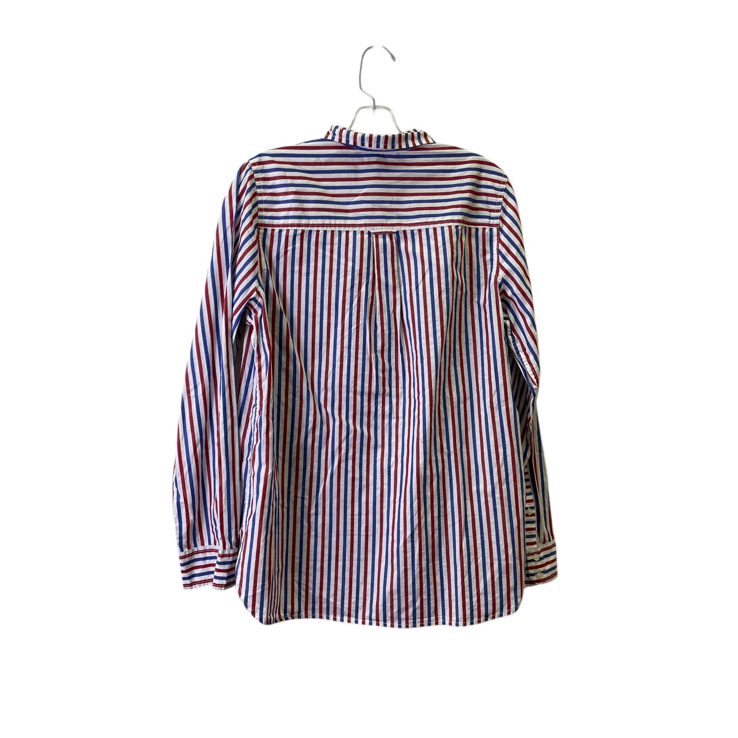 Top Ls By J. Crew In Red & White, Size:M