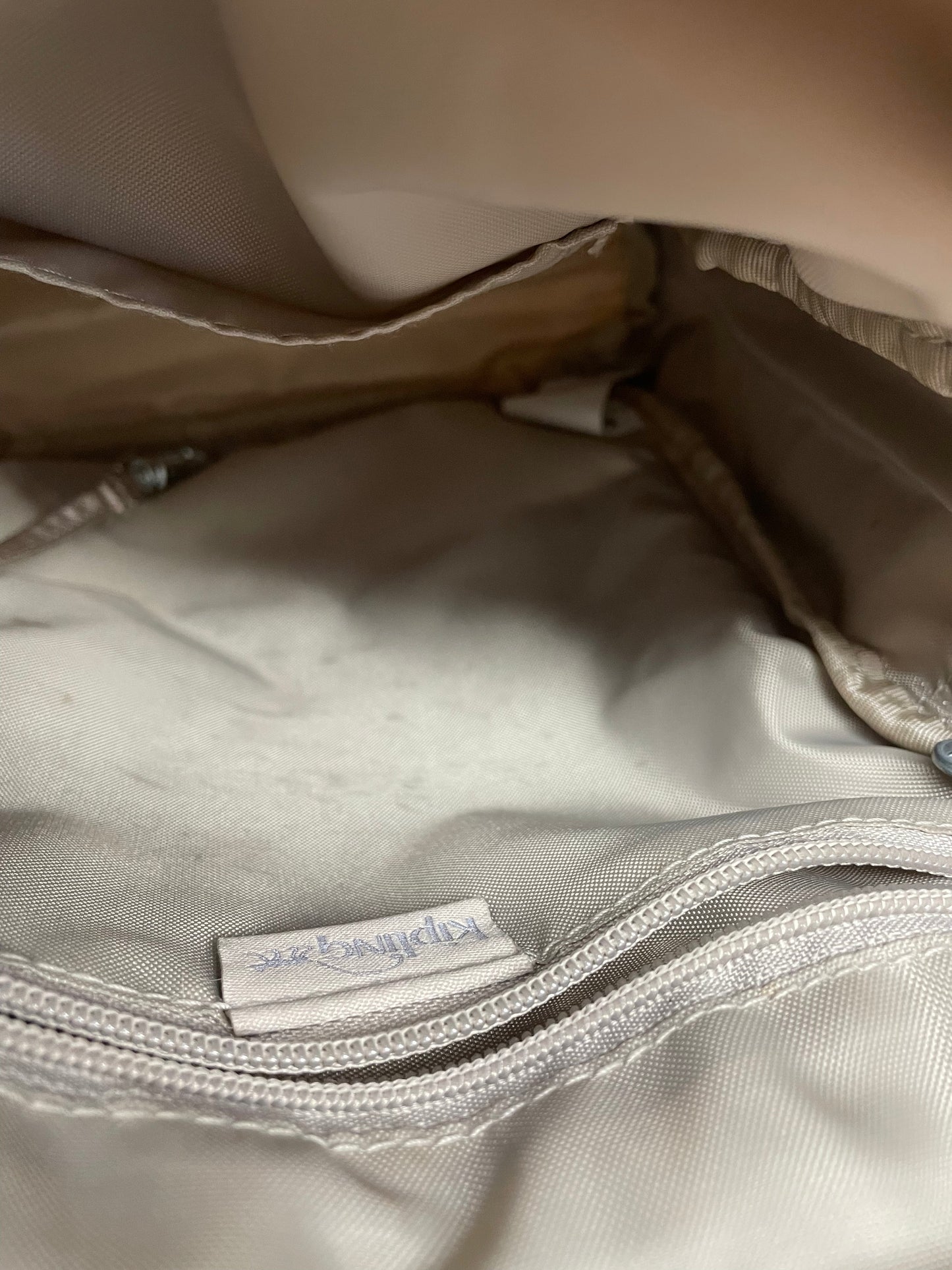 Backpack By Kipling In Beige, Size:Small