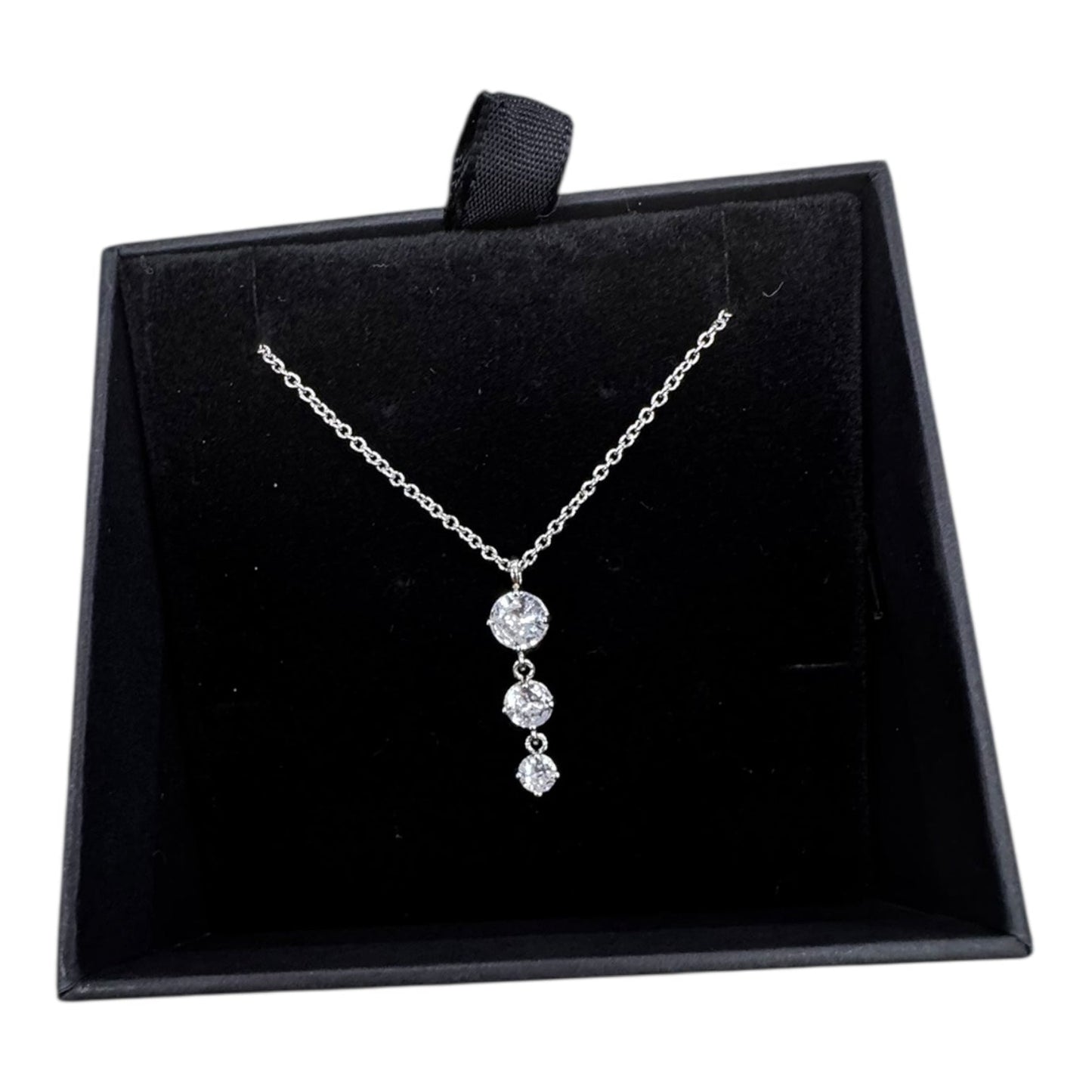 Necklace Other By Nine West In Silver