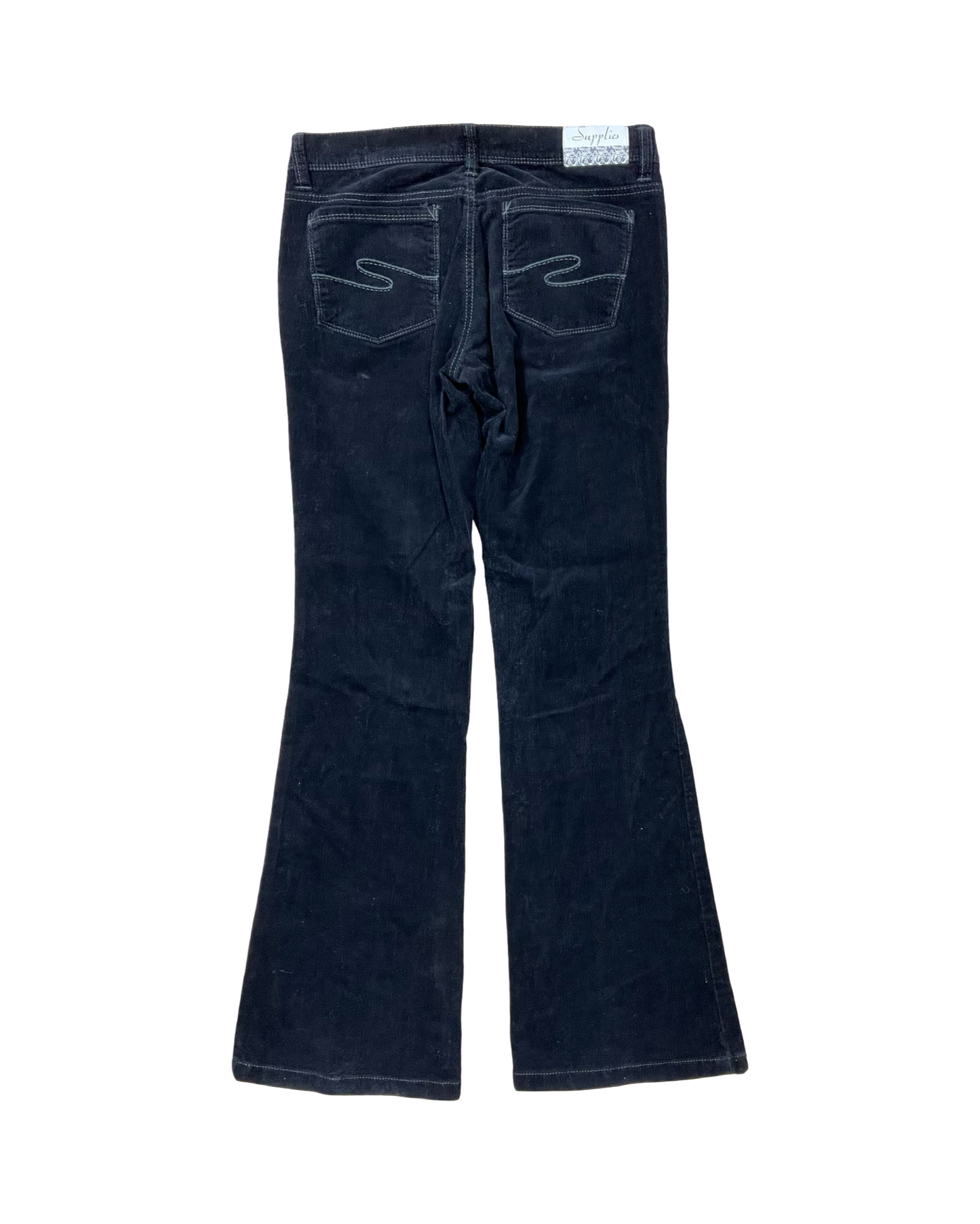 Pants Corduroy By Supplies In Black, Size:6