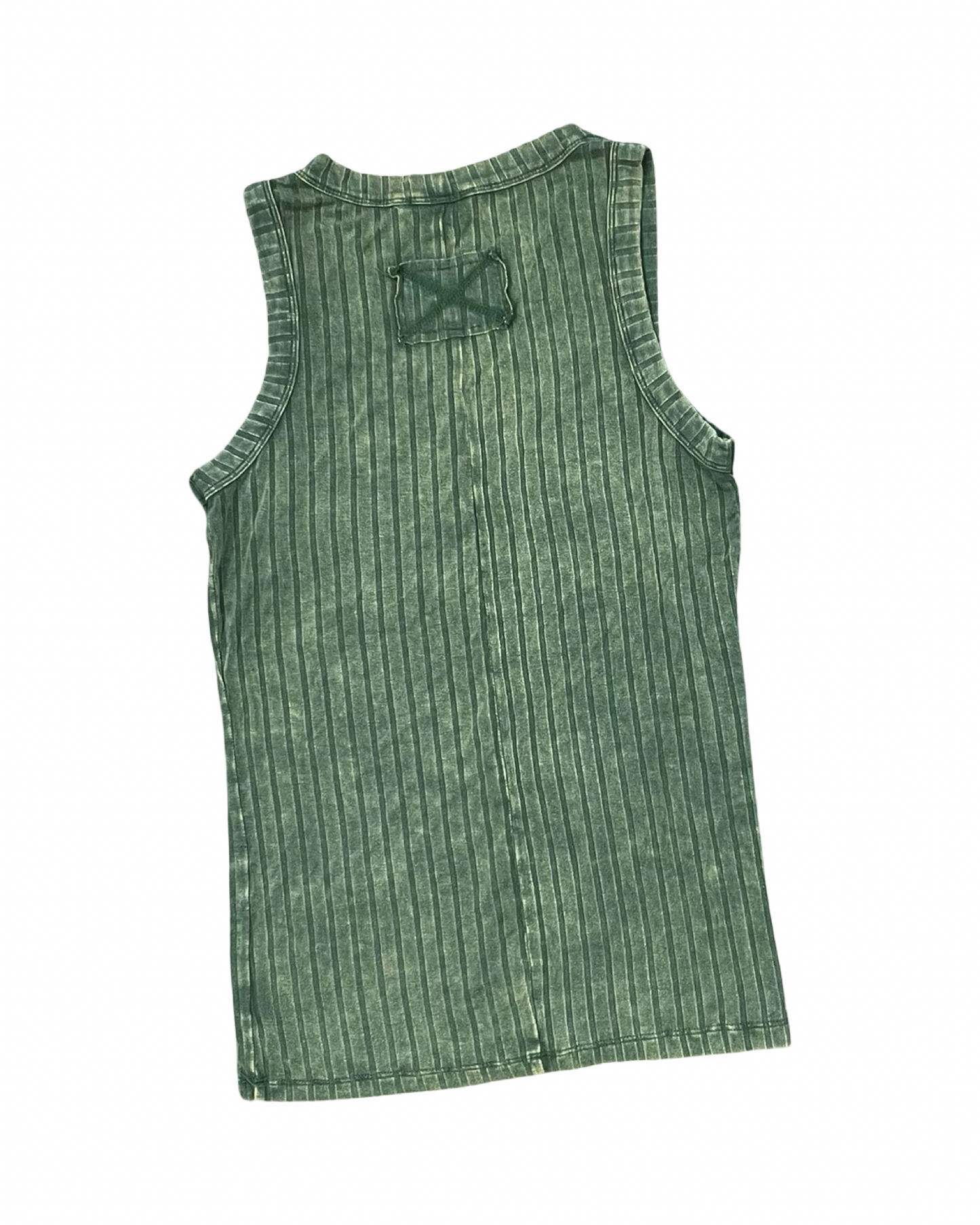 Tank Top By Zenana In Green, Size:L