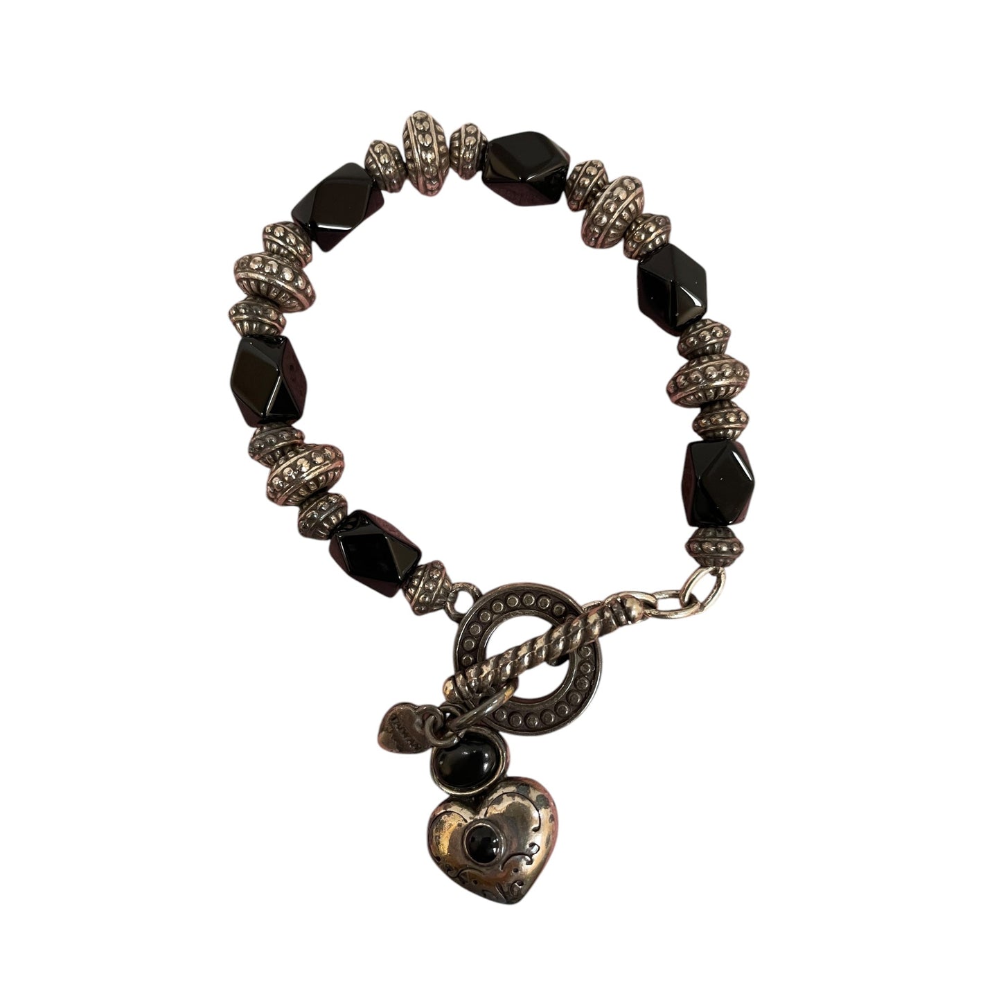 Bracelet Beaded By Brighton In Black & Silver