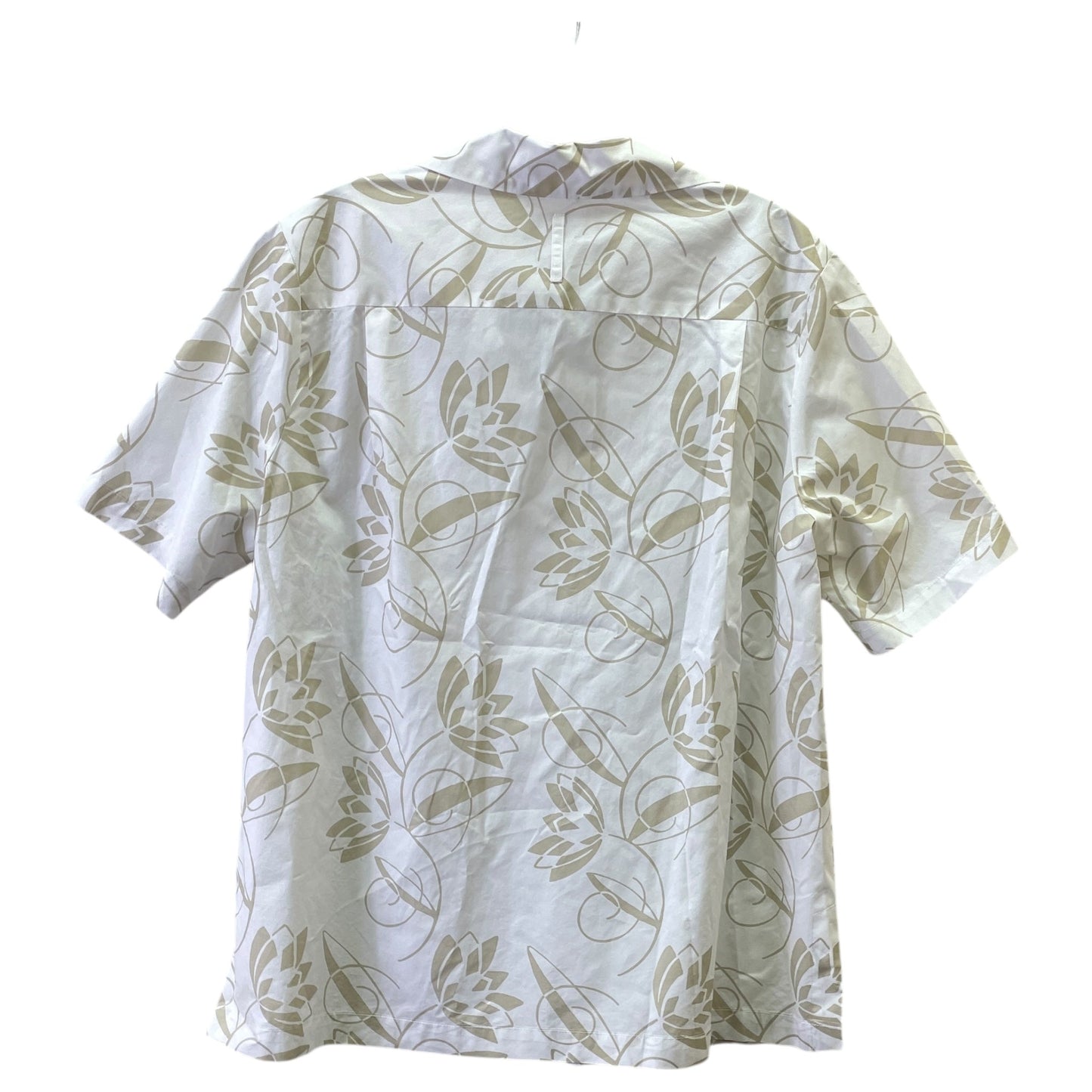 Top Ss By KAL REIMAN In Tan & White, Size:Xl