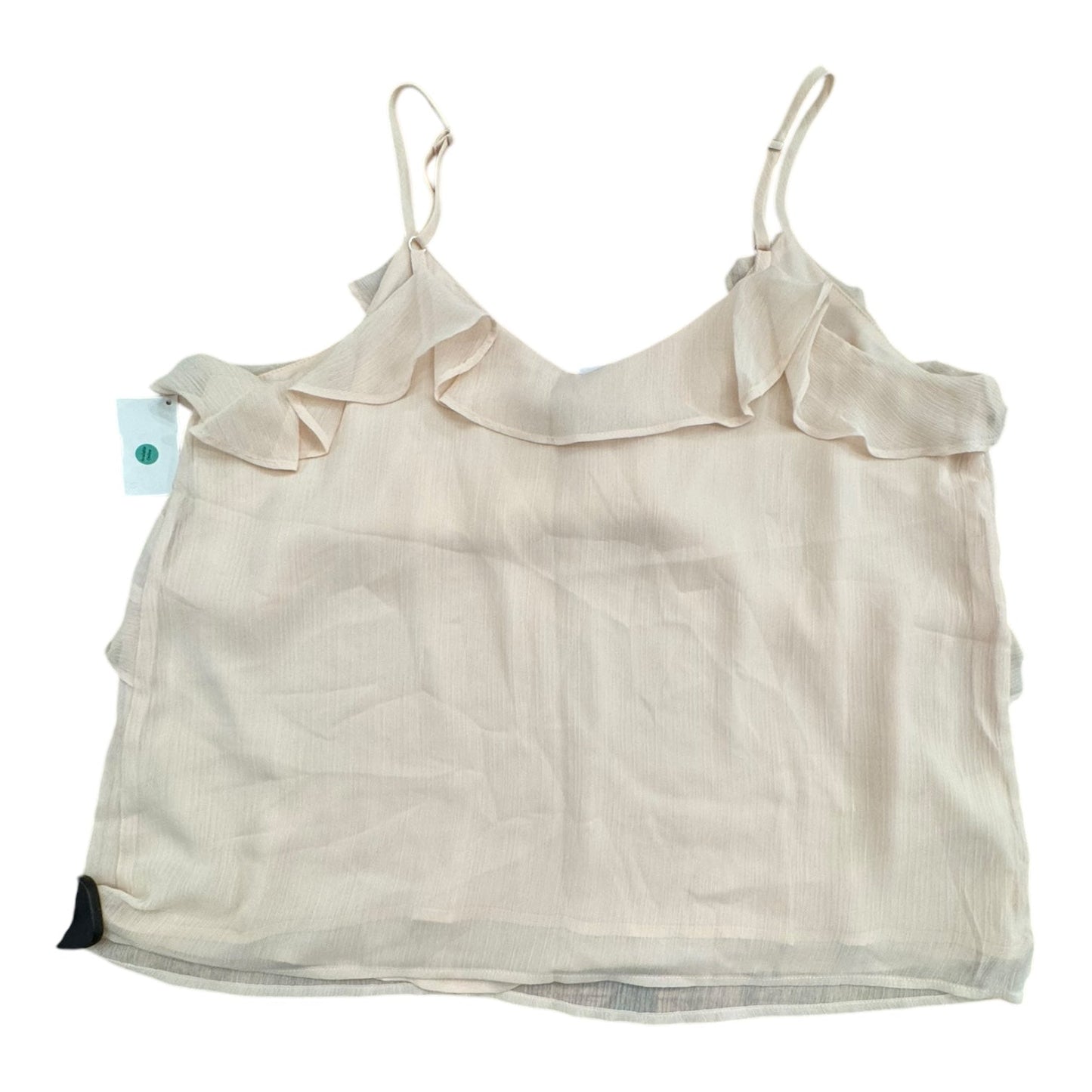 Top Sleeveless By Loft In Pink, Size:M