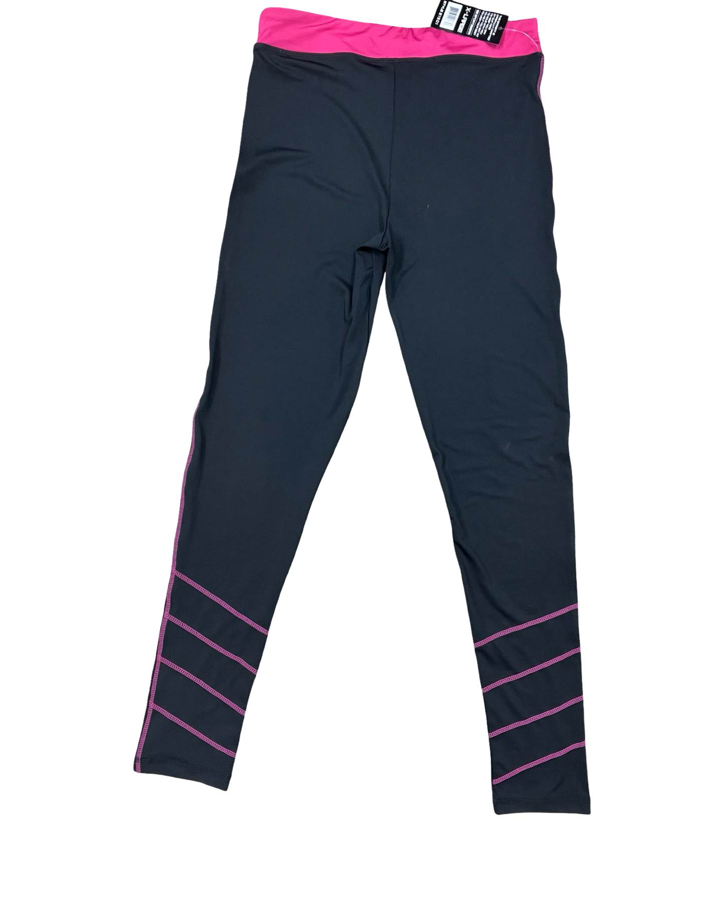 Athletic Pants By Clothes Mentor In Black & Pink, Size:Xl