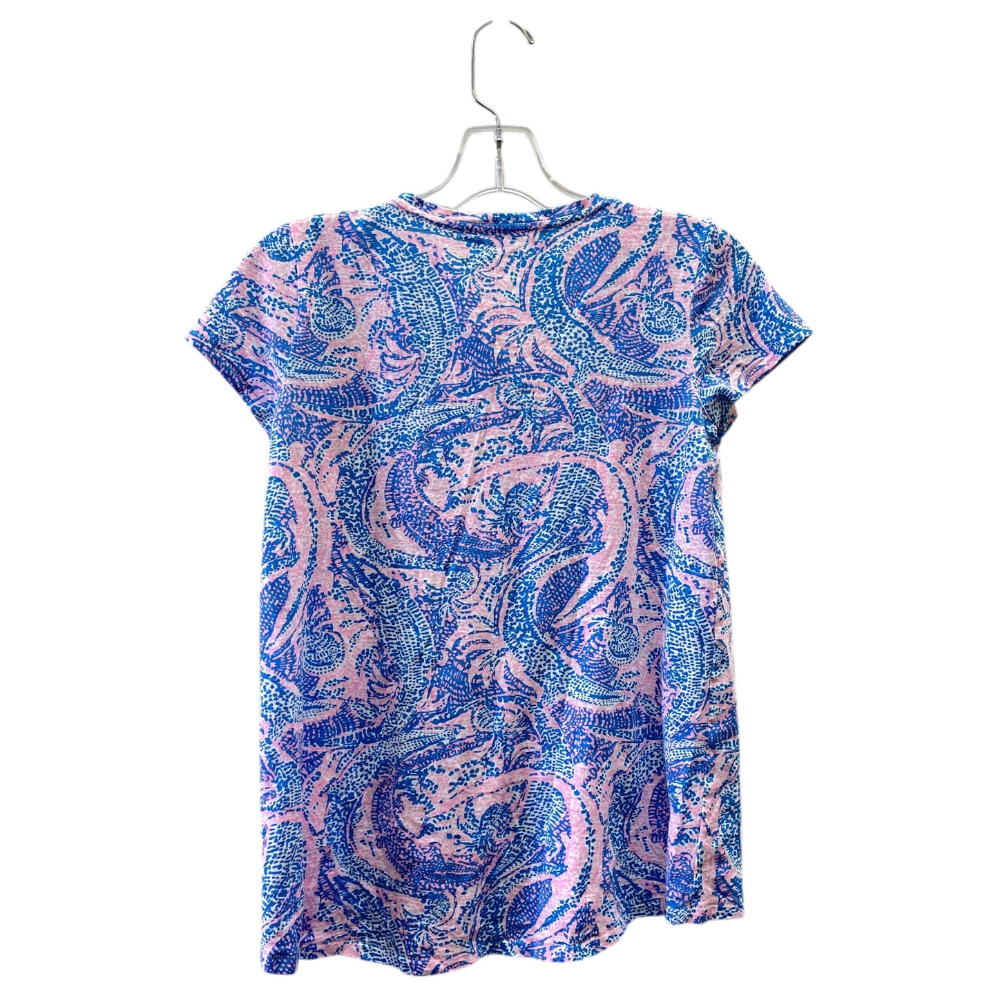 Top Ss Designer By Lilly Pulitzer In Blue, Size:Xs