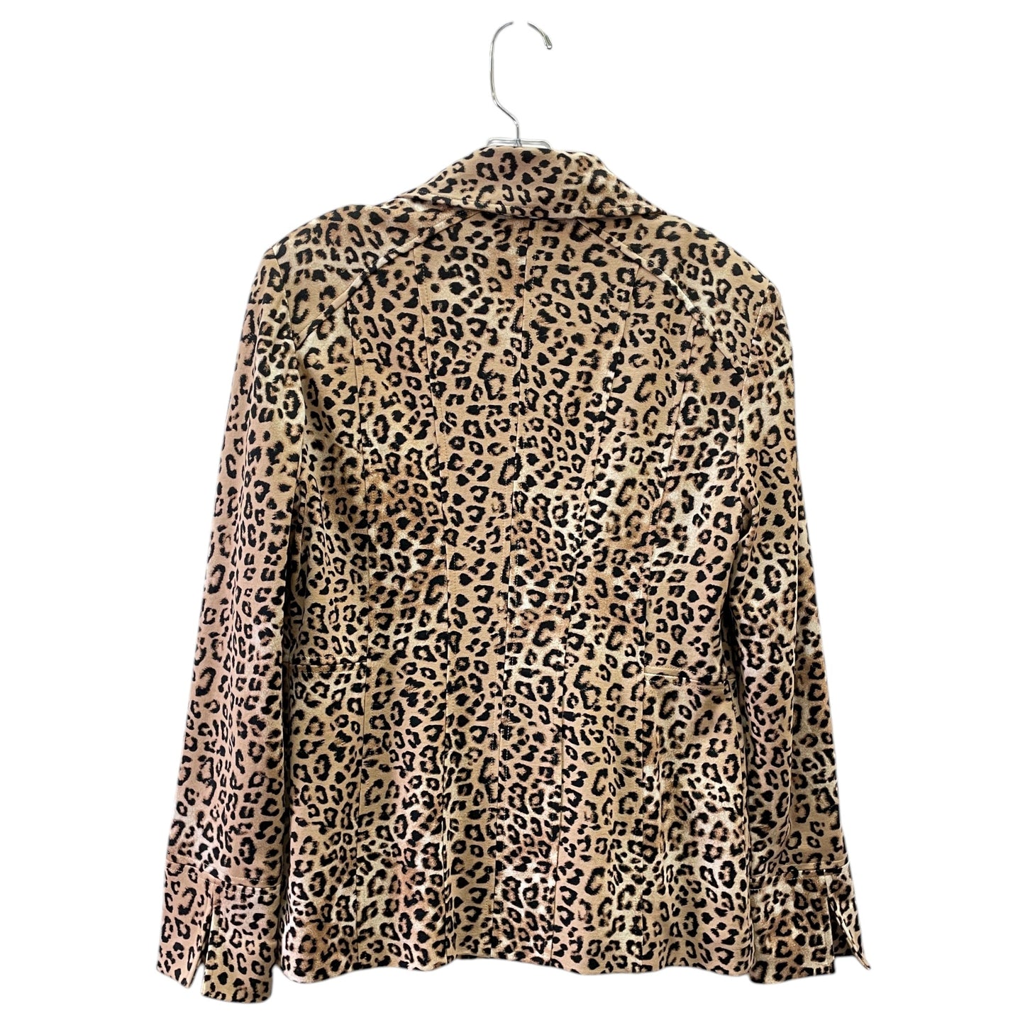 Blazer By Chicos In Animal Print, Size:0