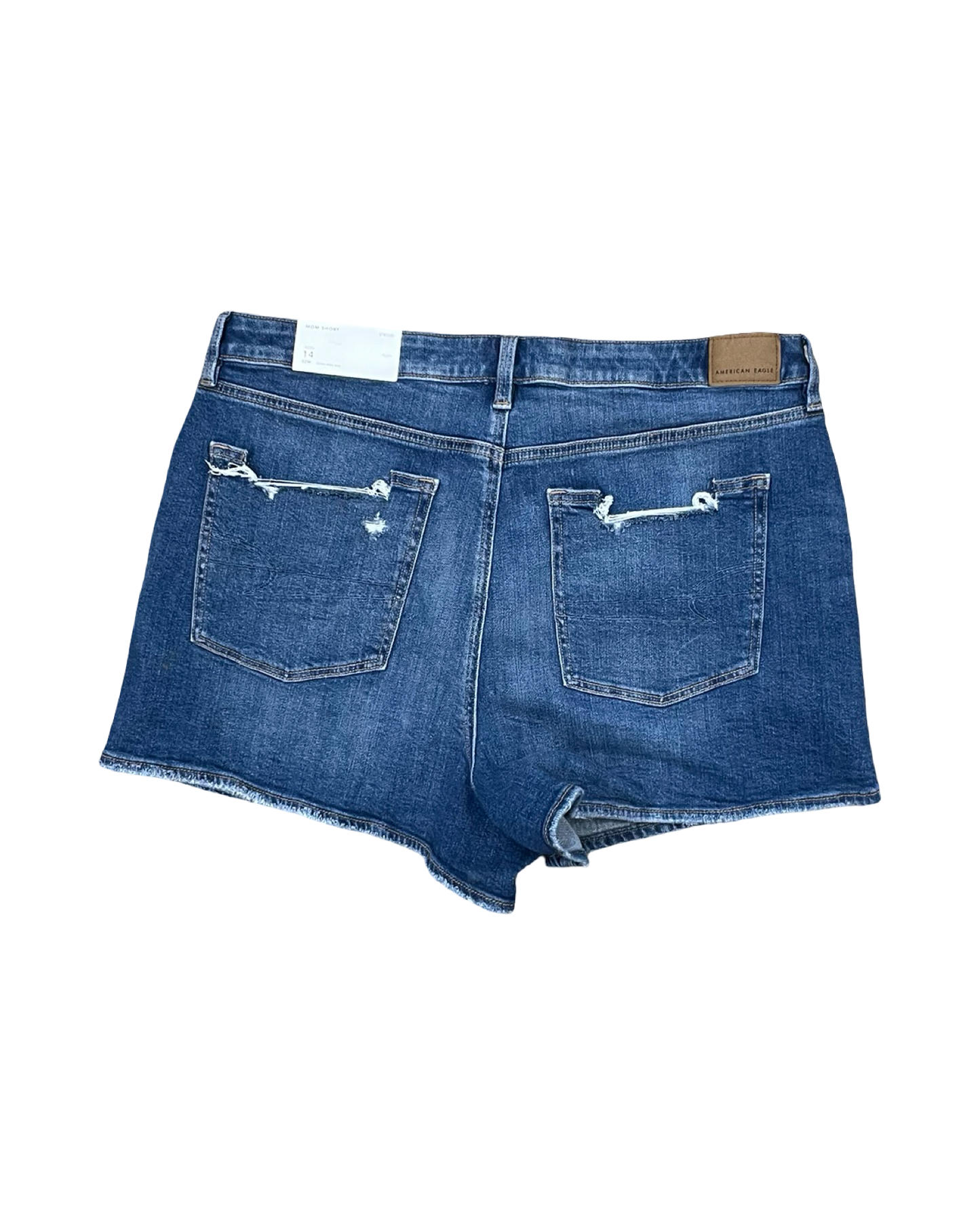 Shorts By American Eagle In Blue Denim, Size:14