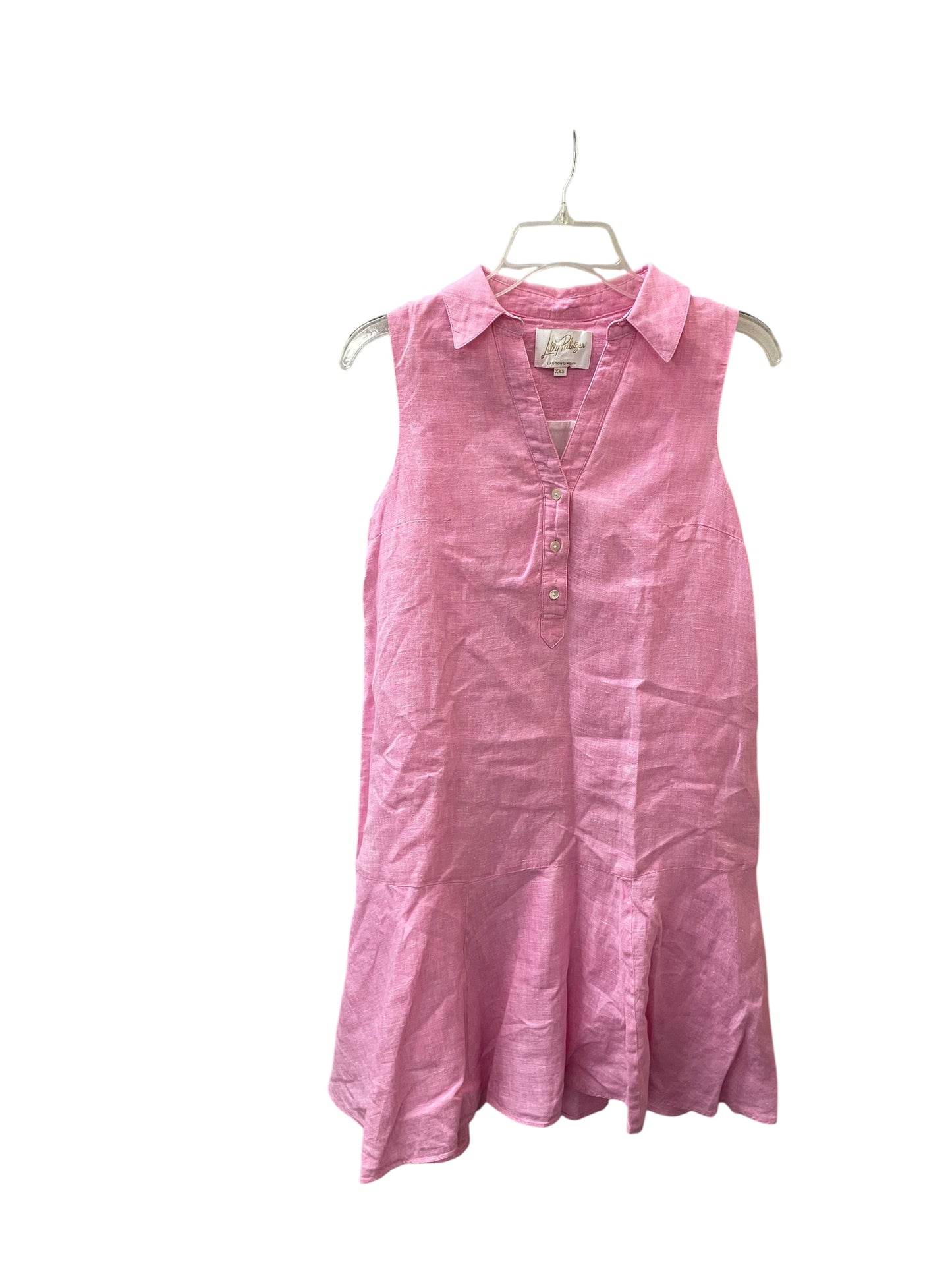 Dress Designer By Lilly Pulitzer In Pink, Size:Xxs