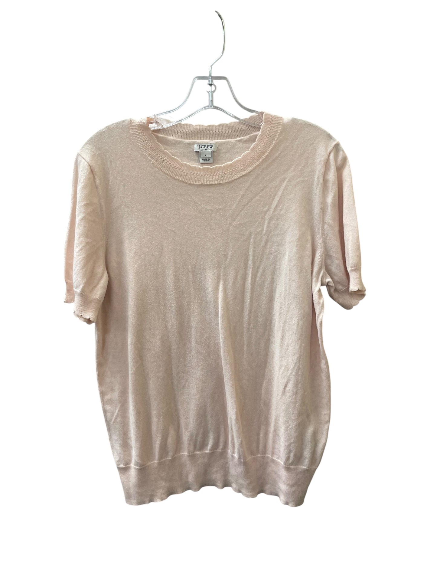 Sweater By J. Crew In Pink, Size:L