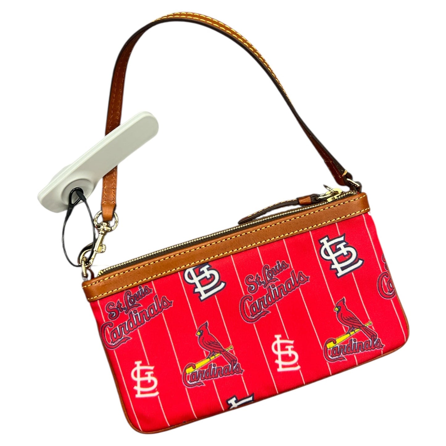 Wristlet Designer By Dooney And Bourke In Red, Size:Medium