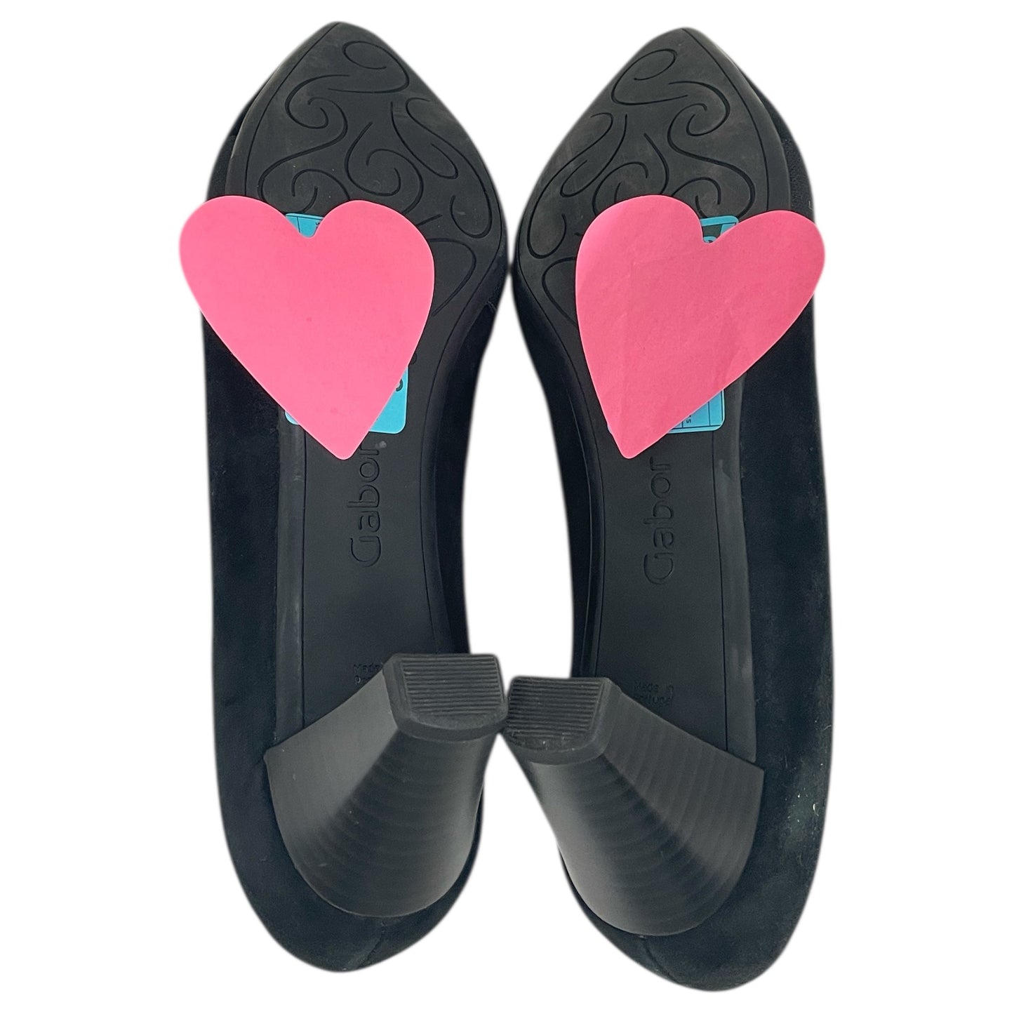 Shoes Heels Block By GABOR In Black, Size:9