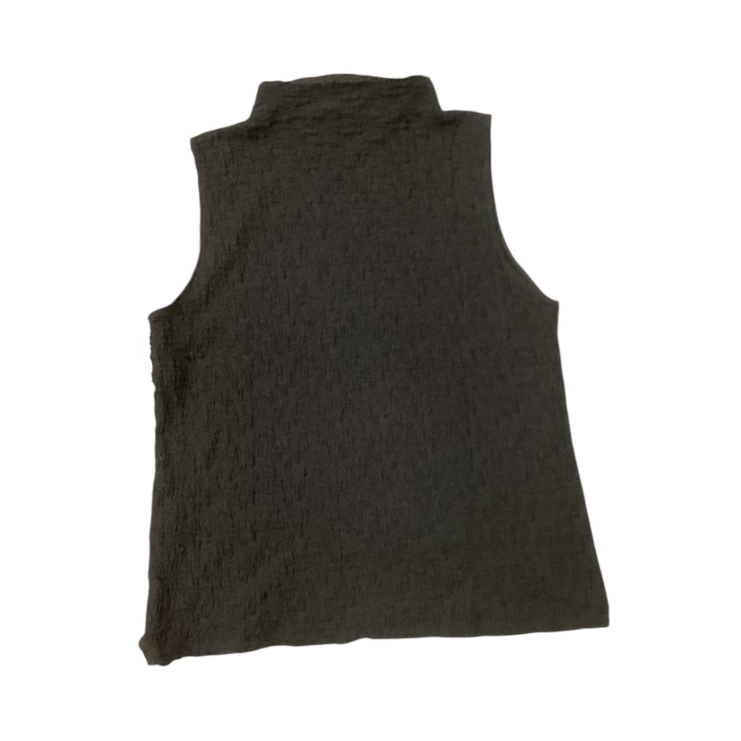 Top Sleeveless By Eileen Fisher In Black, Size:Xl