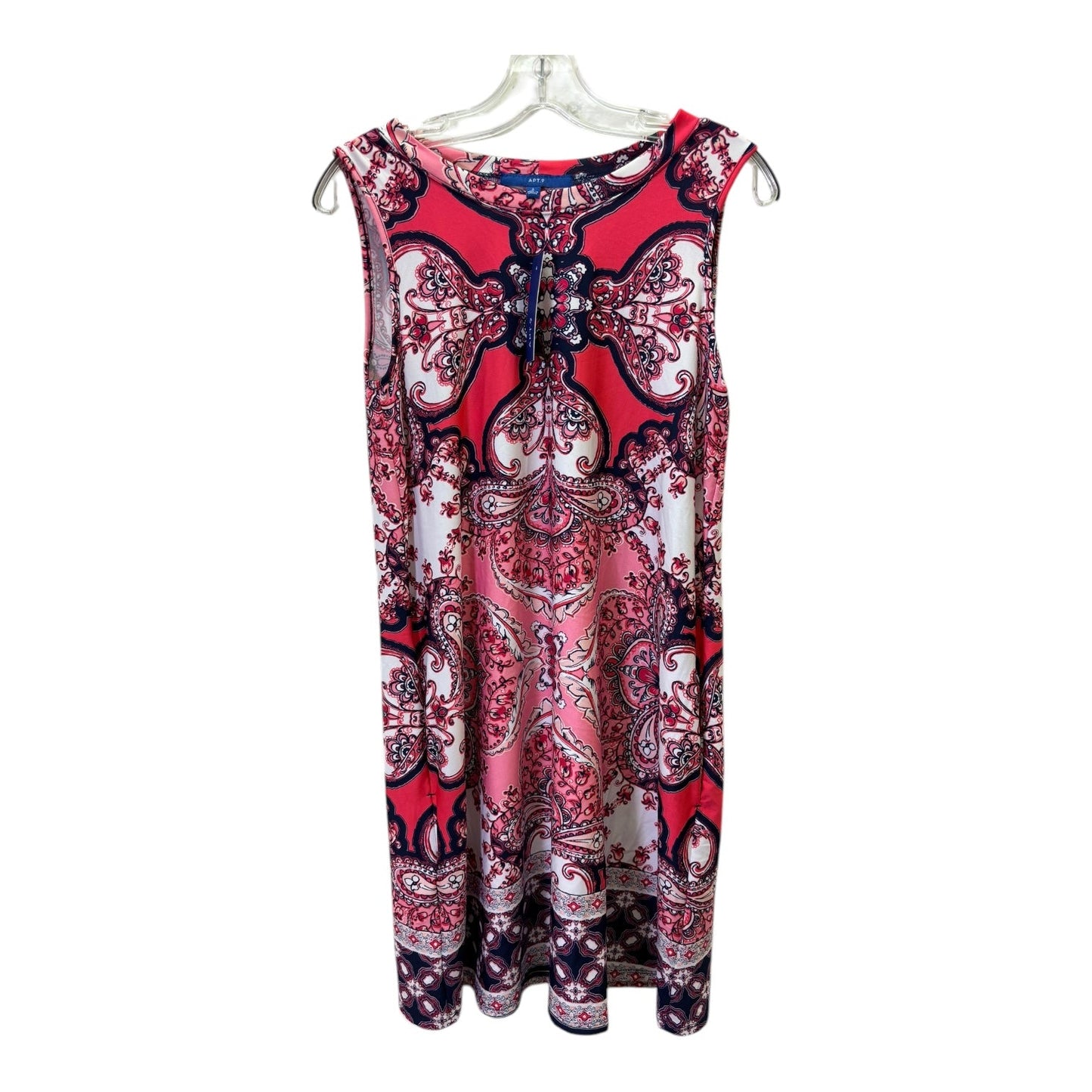 Dress Casual Short By Apt 9 In Blue & Red, Size:S