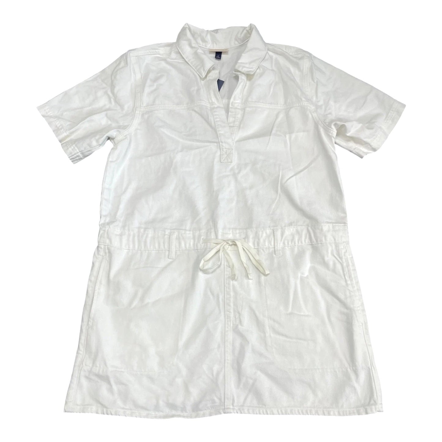 Dress Casual Short By Universal Thread In White Denim, Size: Xl