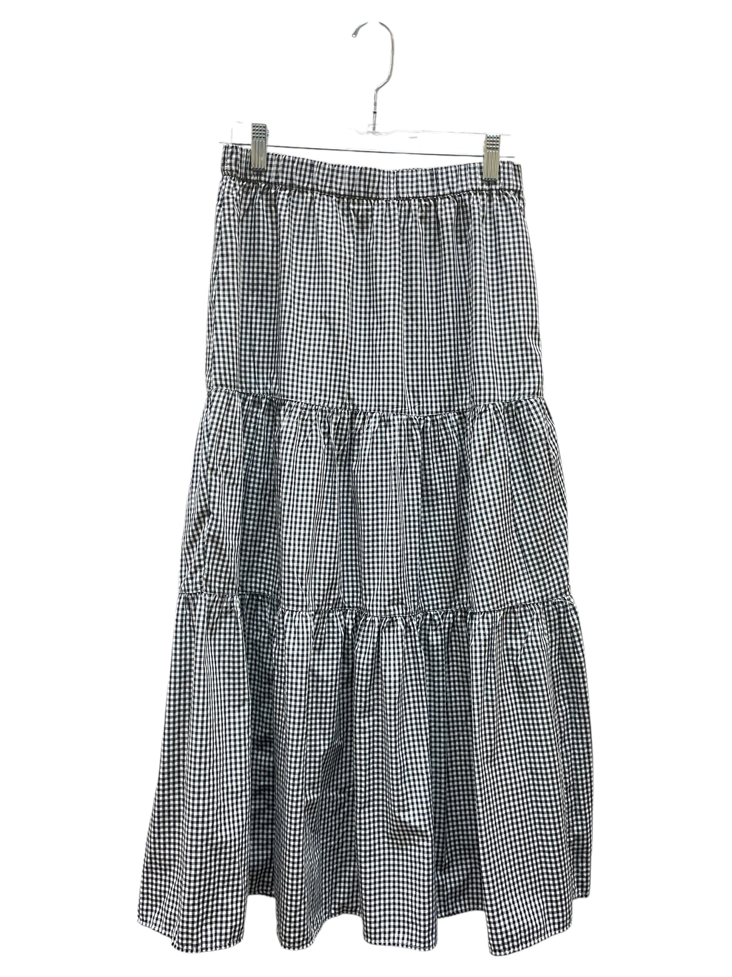 Skirt Maxi By Ann Taylor In Black & White, Size:2
