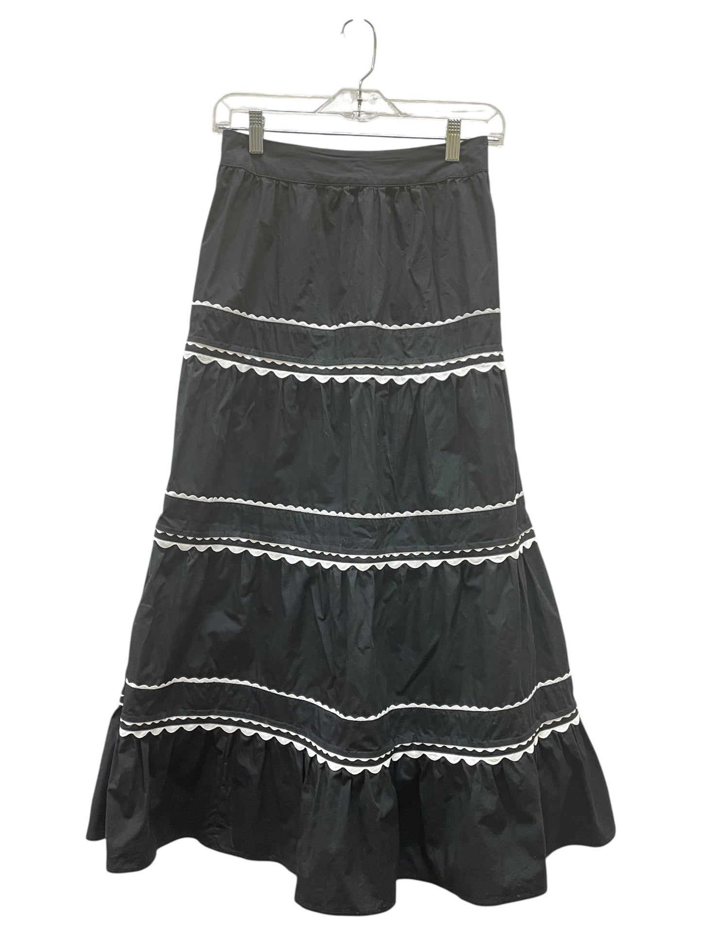 Skirt Maxi By Cece In Black & White, Size:0