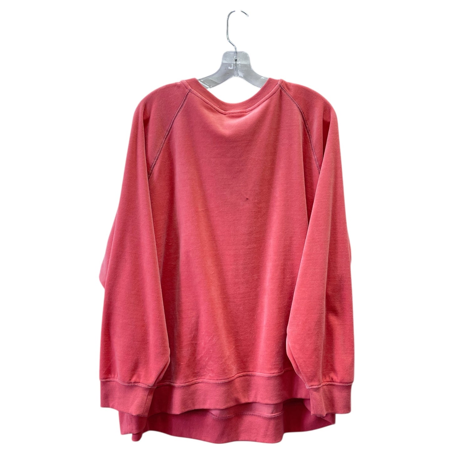 Top Ls Basic By Ava & Viv In Orange, Size:3X