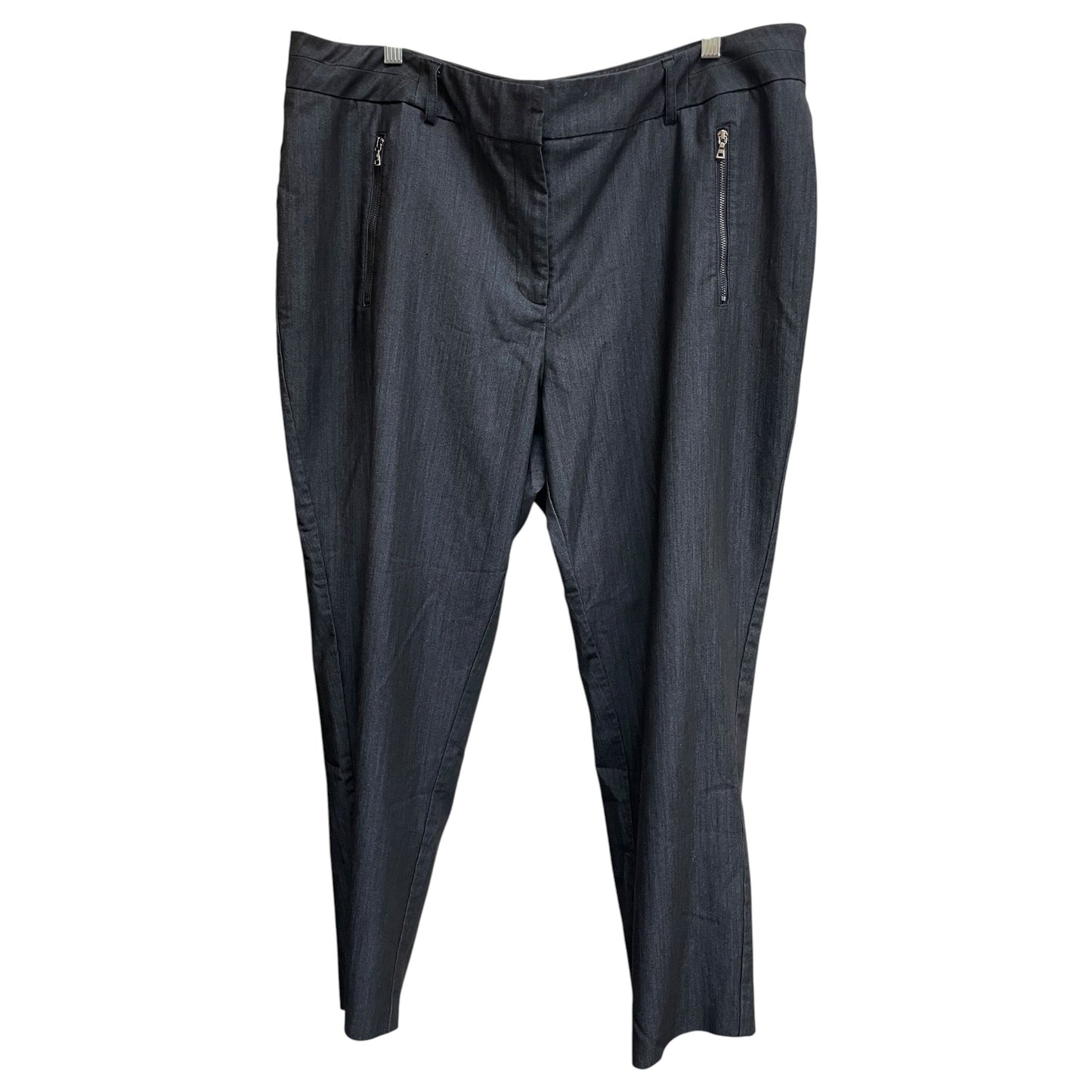 Pants Cropped By Jones New York In Blue Denim, Size:18