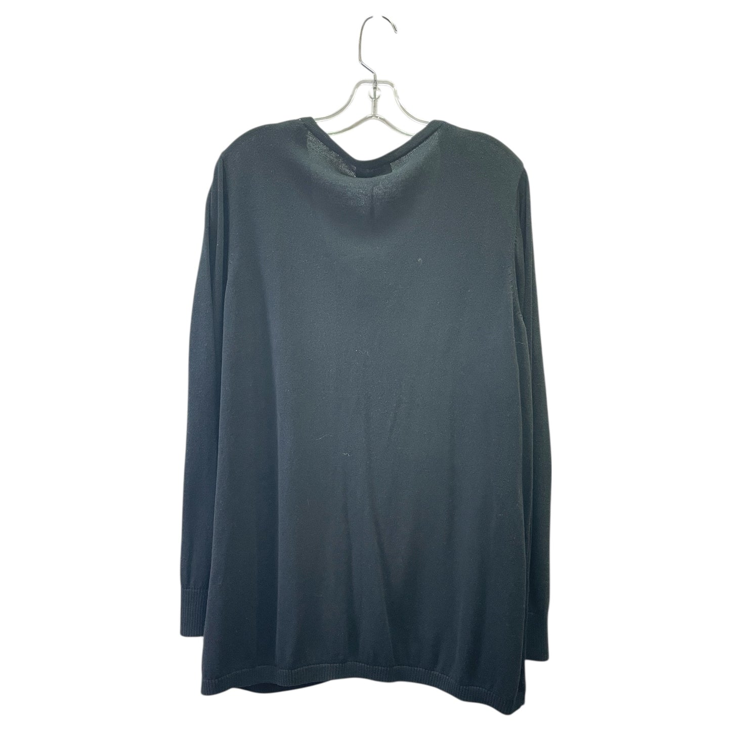 Sweater By Calvin Klein In Black, Size:1X