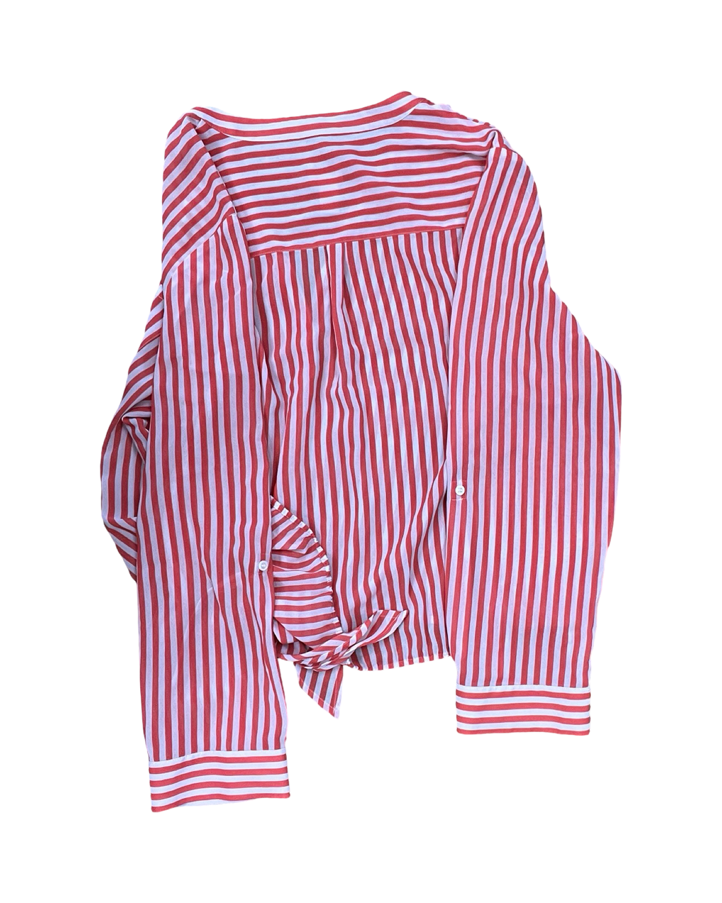 Blouse Ls By Chicos In Pink & Purple, Size:L