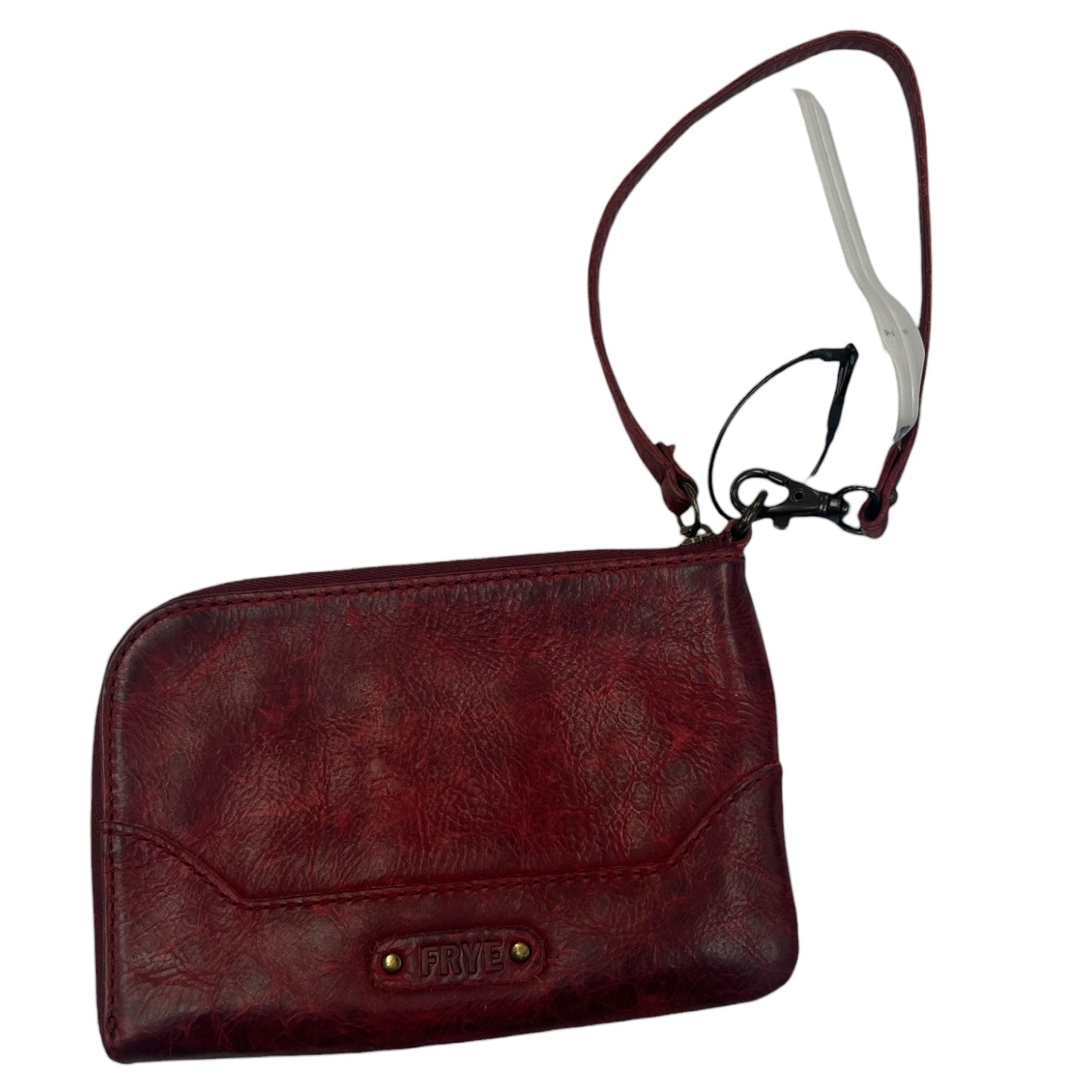 Coin Purse Designer By Frye In Red, Size:Medium