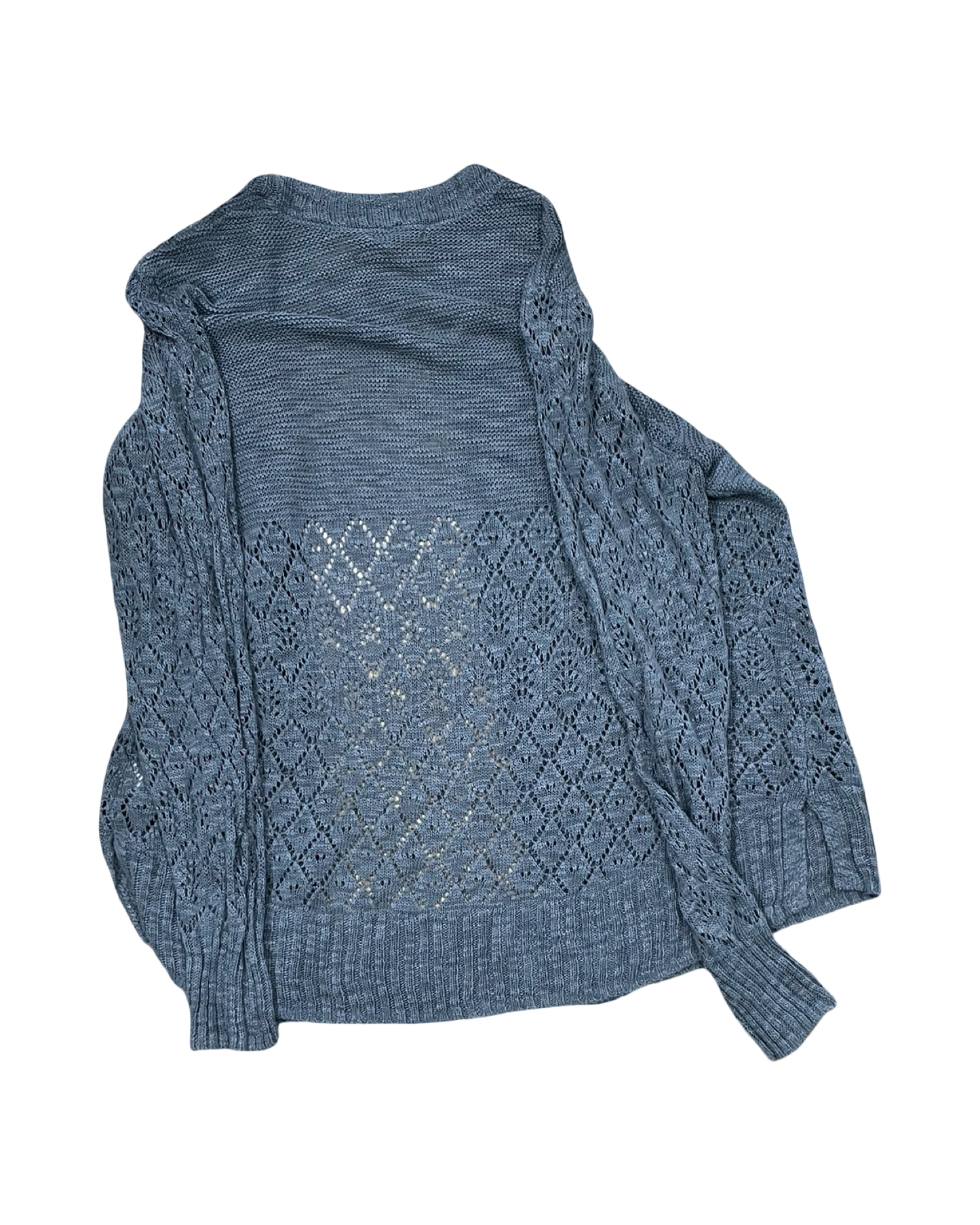 Sweater Cardigan By Maurices In Grey, Size:L