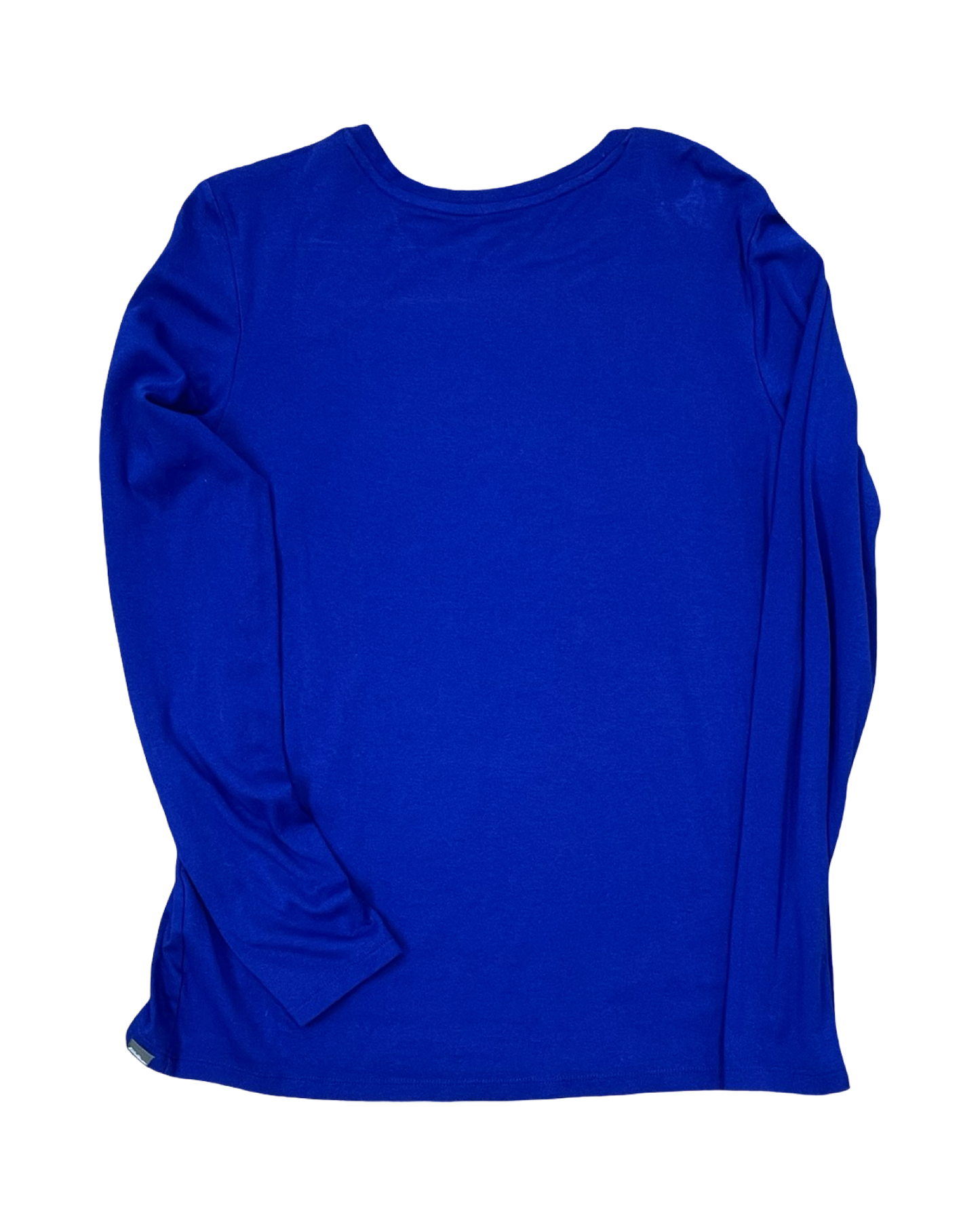Top Ls Basic By Eddie Bauer In Blue, Size:L