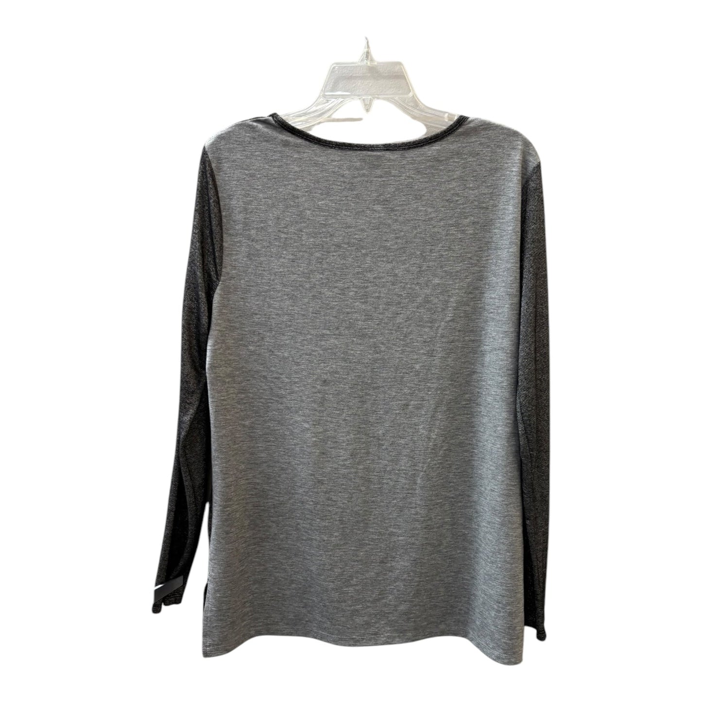Top Ls By Faded Glory In Grey, Size:L