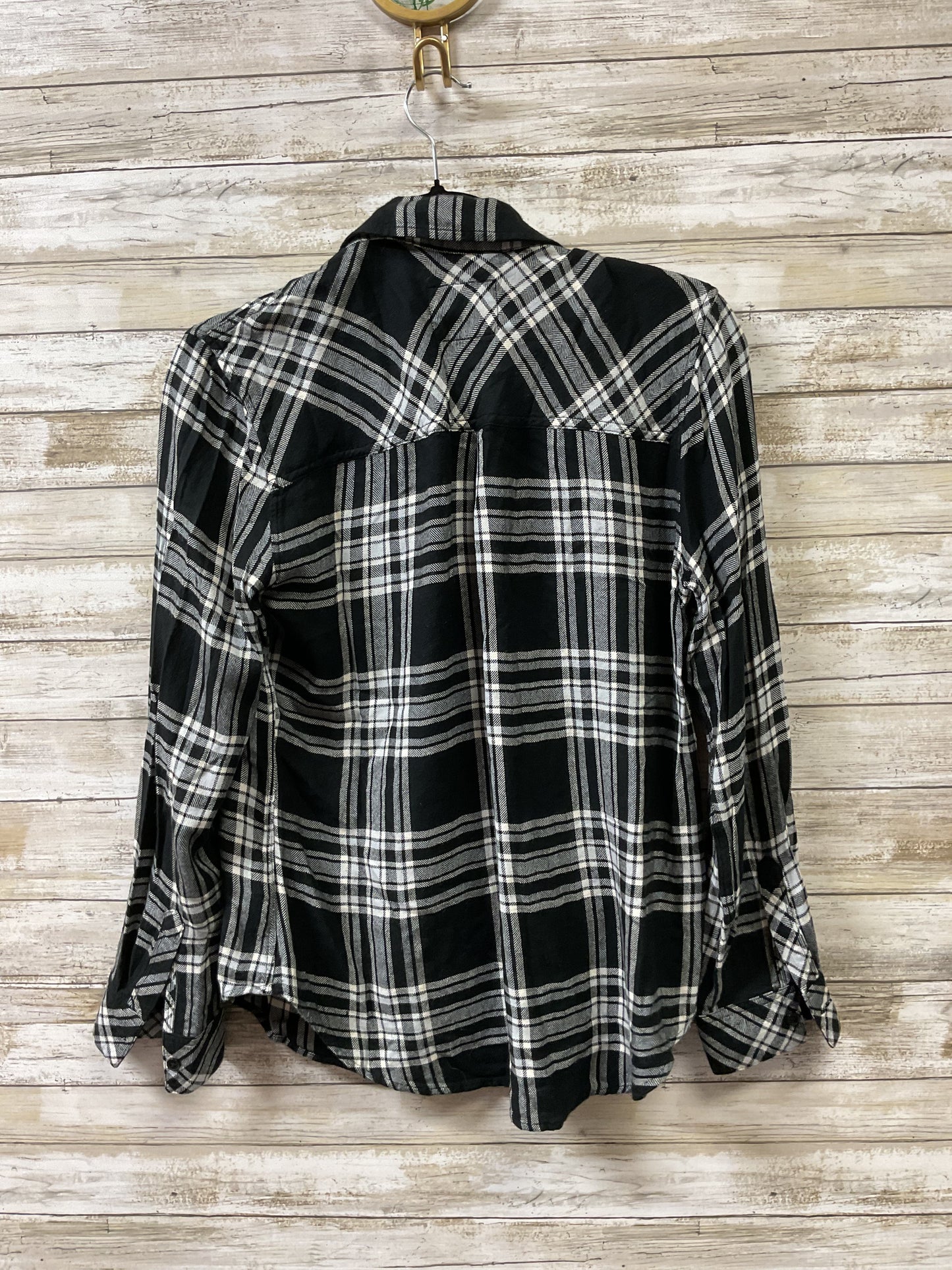 Top Ls By Rails In Black & White, Size:M
