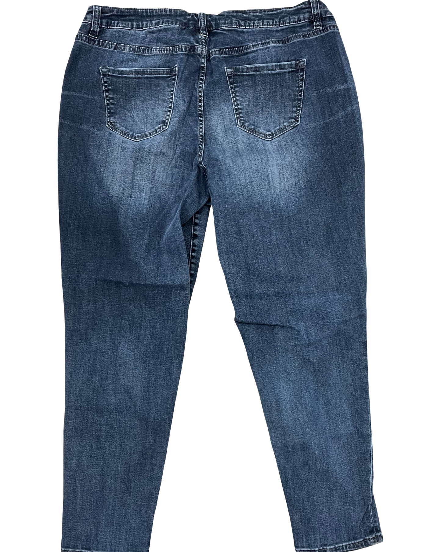 Jeans Boyfriend By Lane Bryant In Blue Denim, Size:20