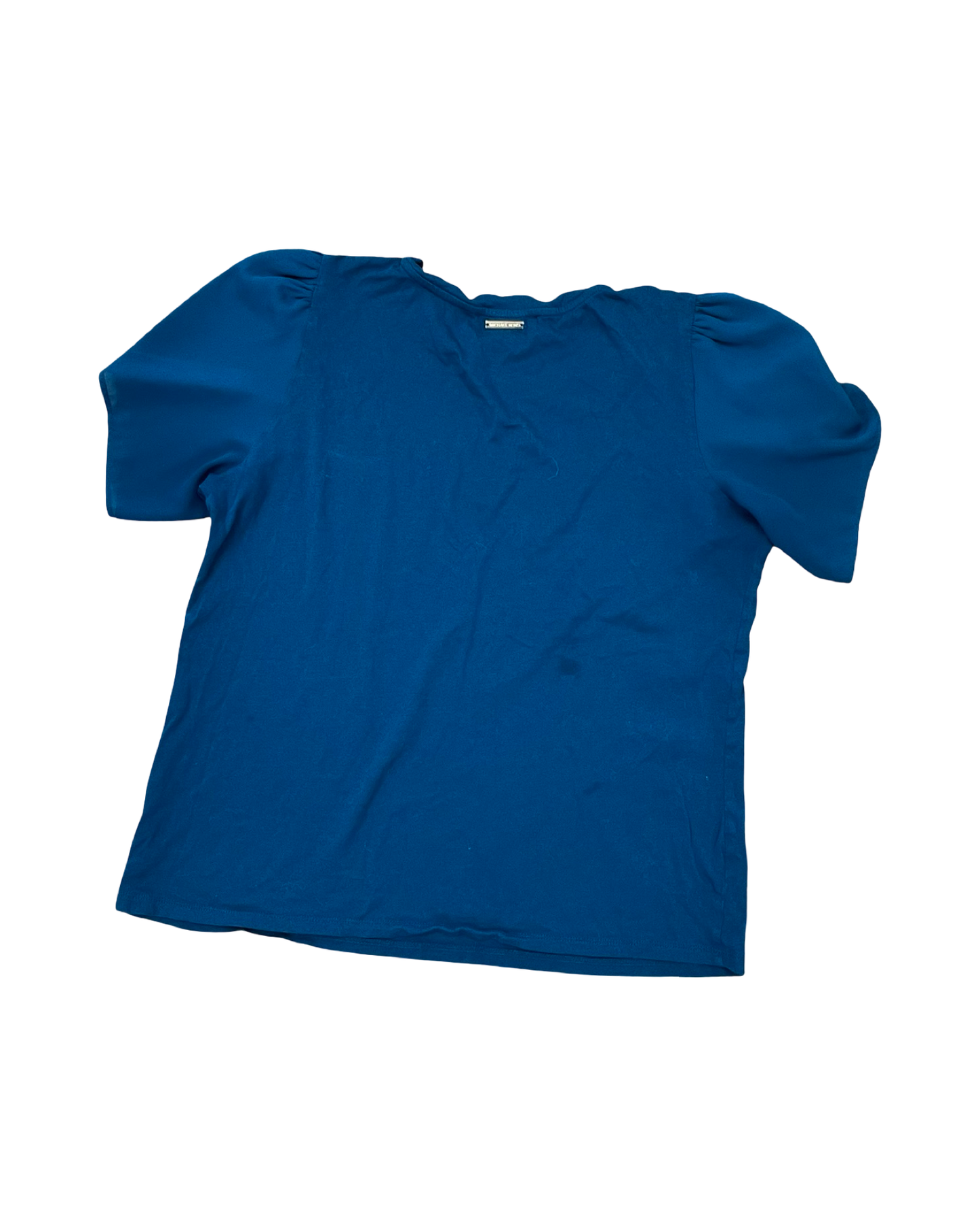 Top Ss By Michael By Michael Kors In Teal, Size:L