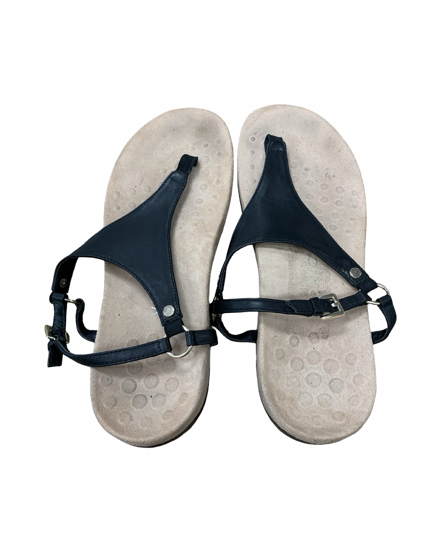 Sandals Flats By Vionic In Black, Size:10