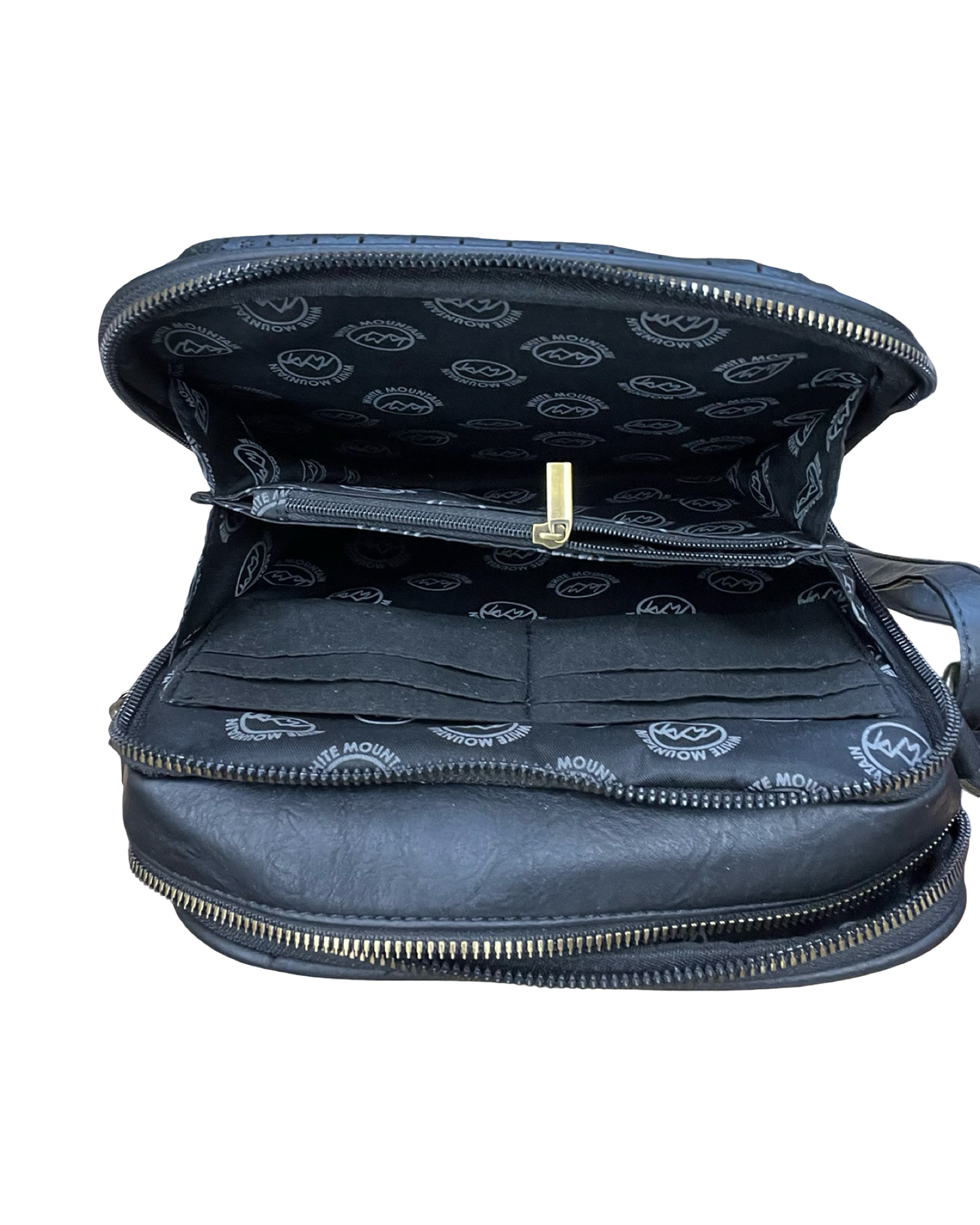 Crossbody By White Mountain In Black, Size:Medium