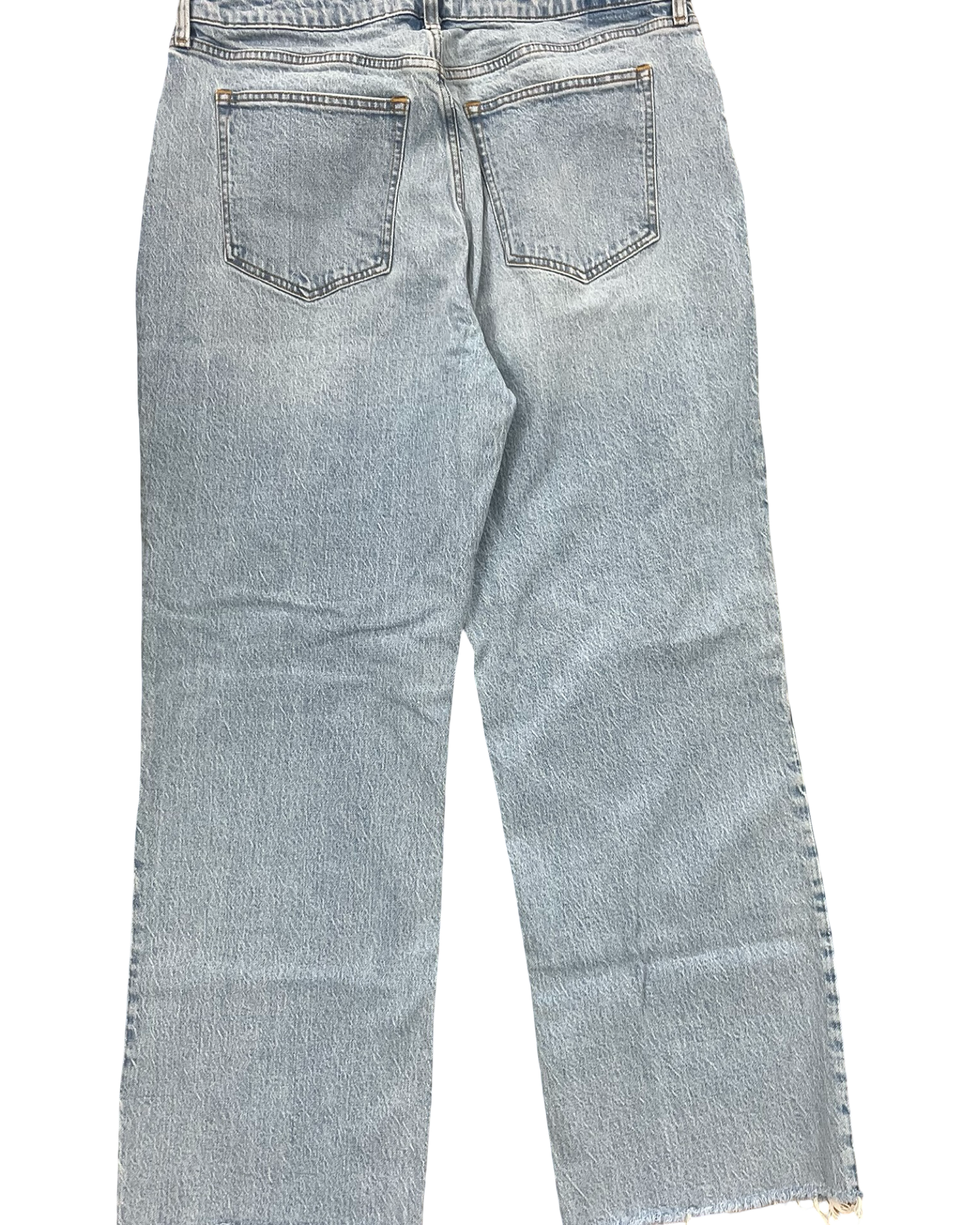 Jeans Wide Leg By Abercrombie And Fitch In Blue Denim, Size:16