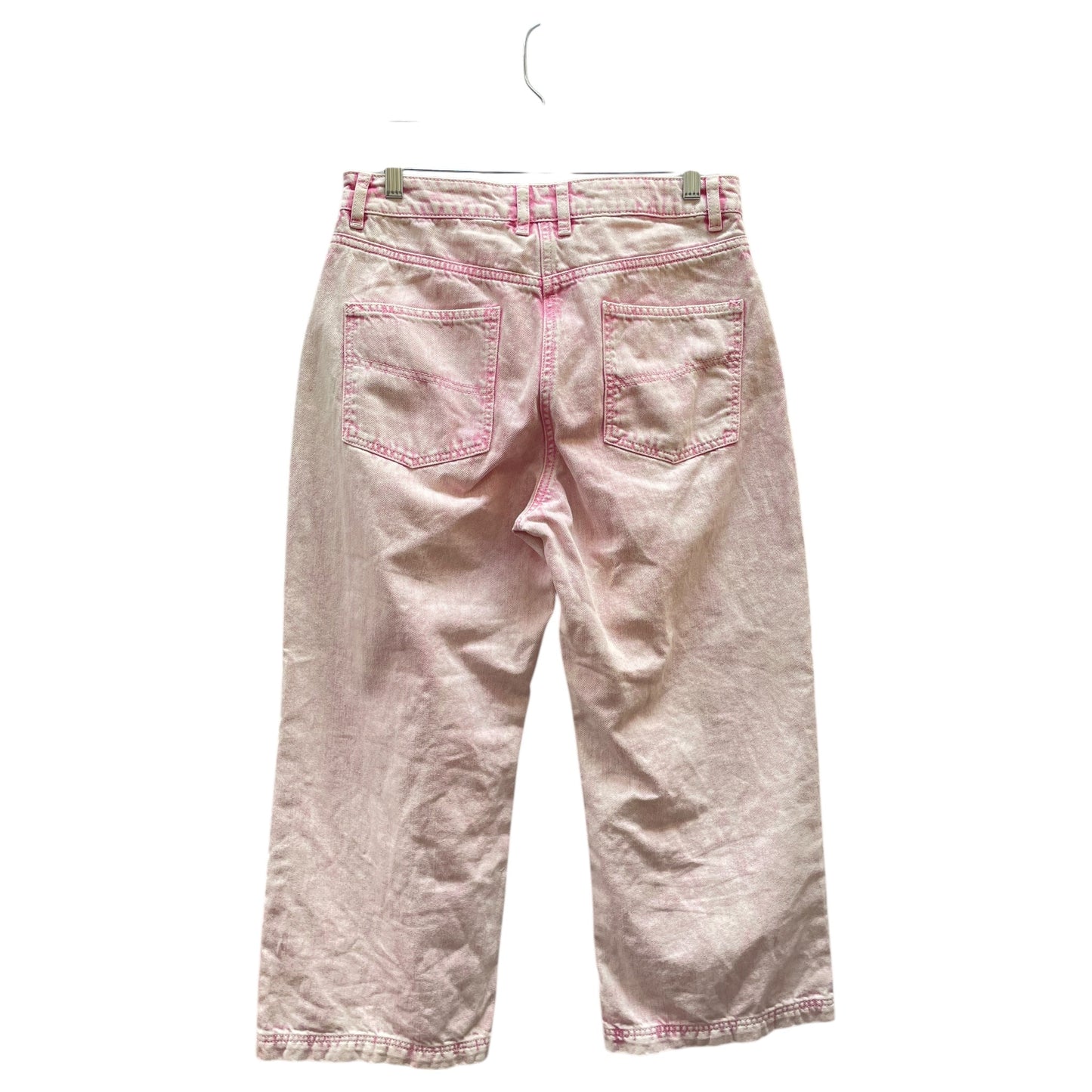 Jeans Straight By COLLUSION In Pink, Size:14