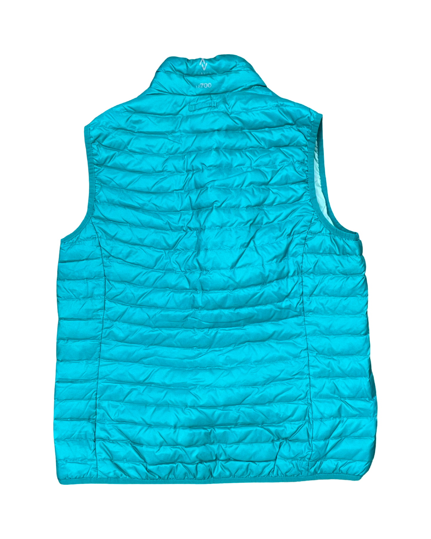 Vest Puffer & Quilted By Eddie Bauer In Teal, Size:L
