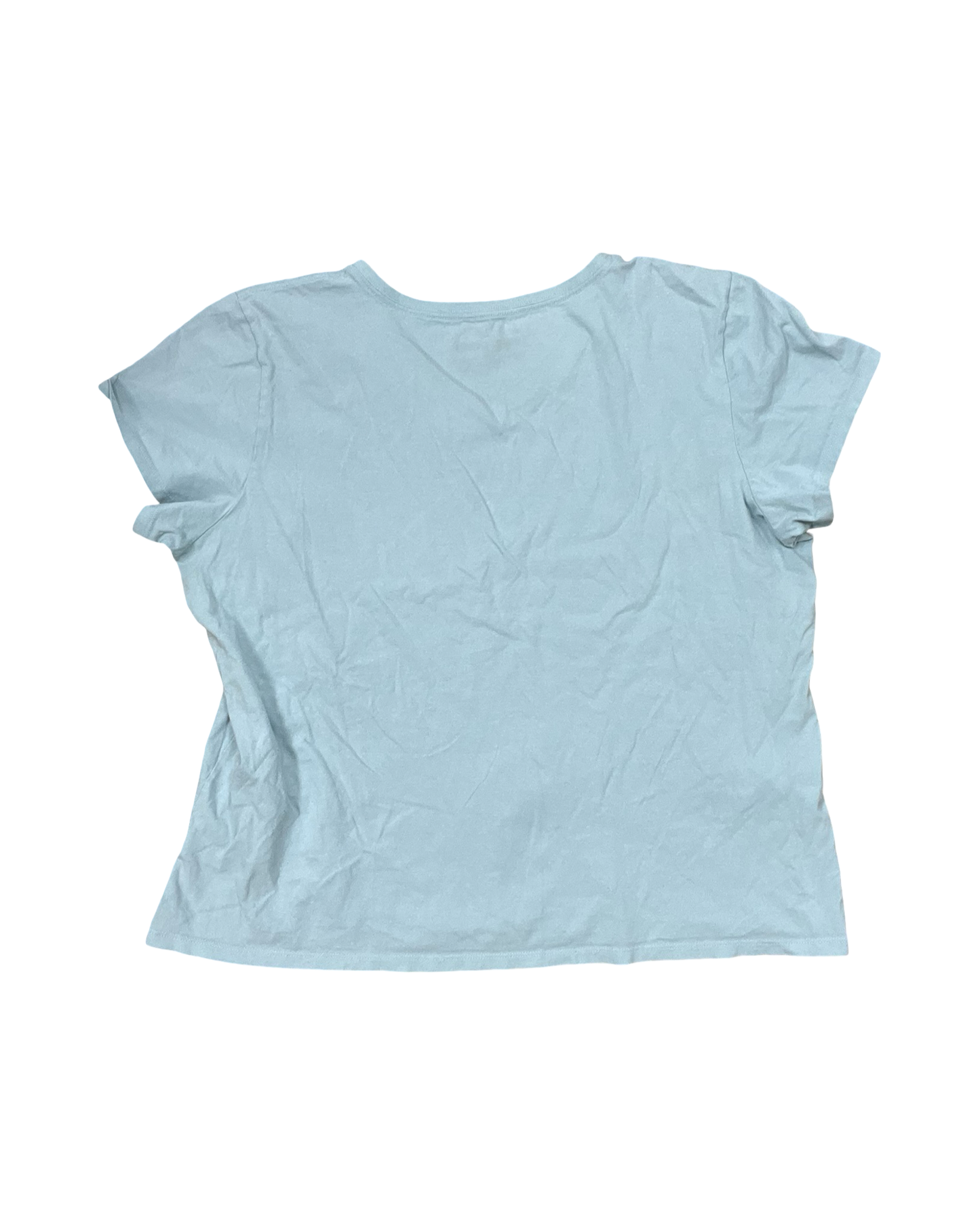 Top Ss By Life Is Good In Blue, Size:1X