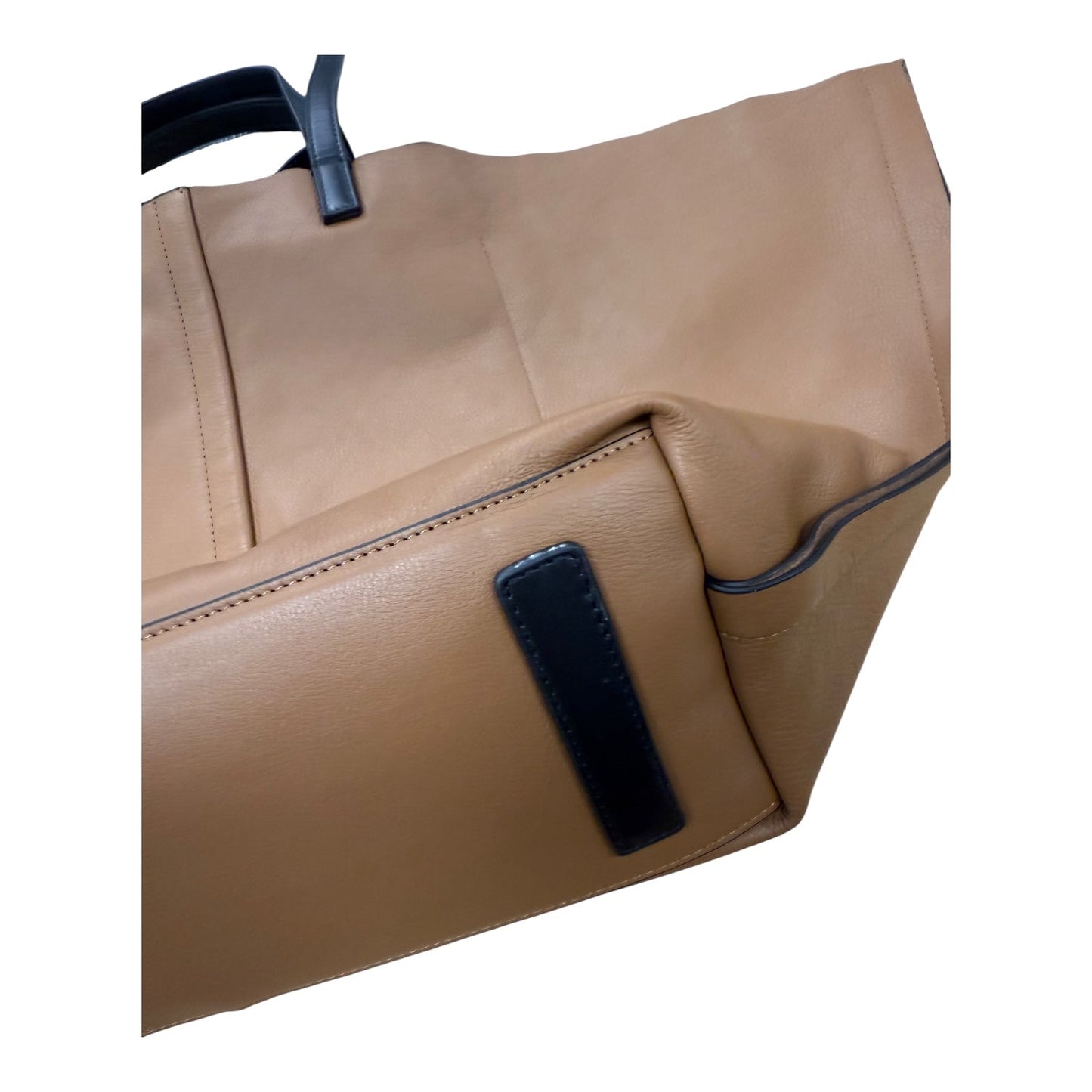 Handbag Leather By allsaints In Brown, Size:Large