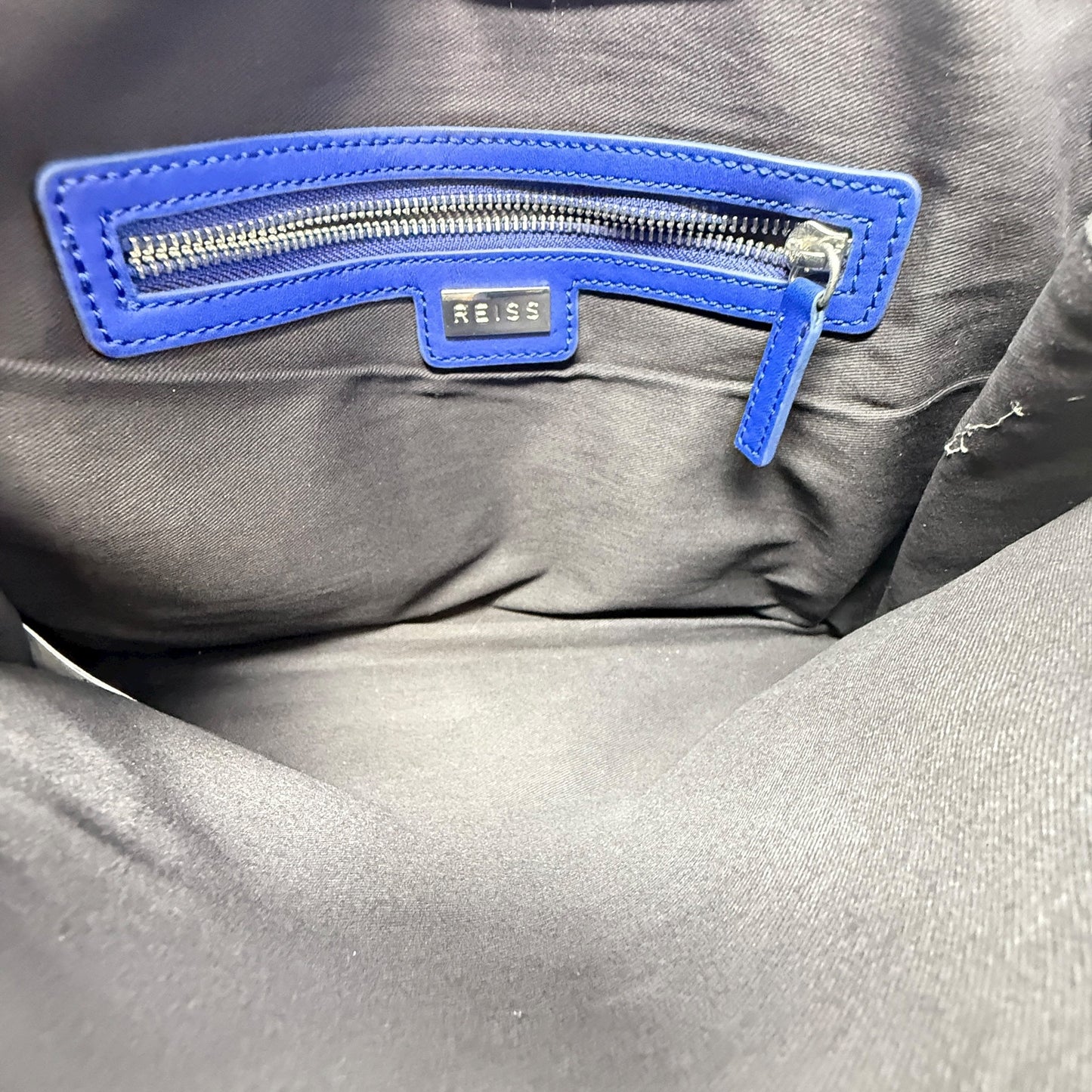 Olivia Leather Crossbody Bag By Reiss, Size: Medium